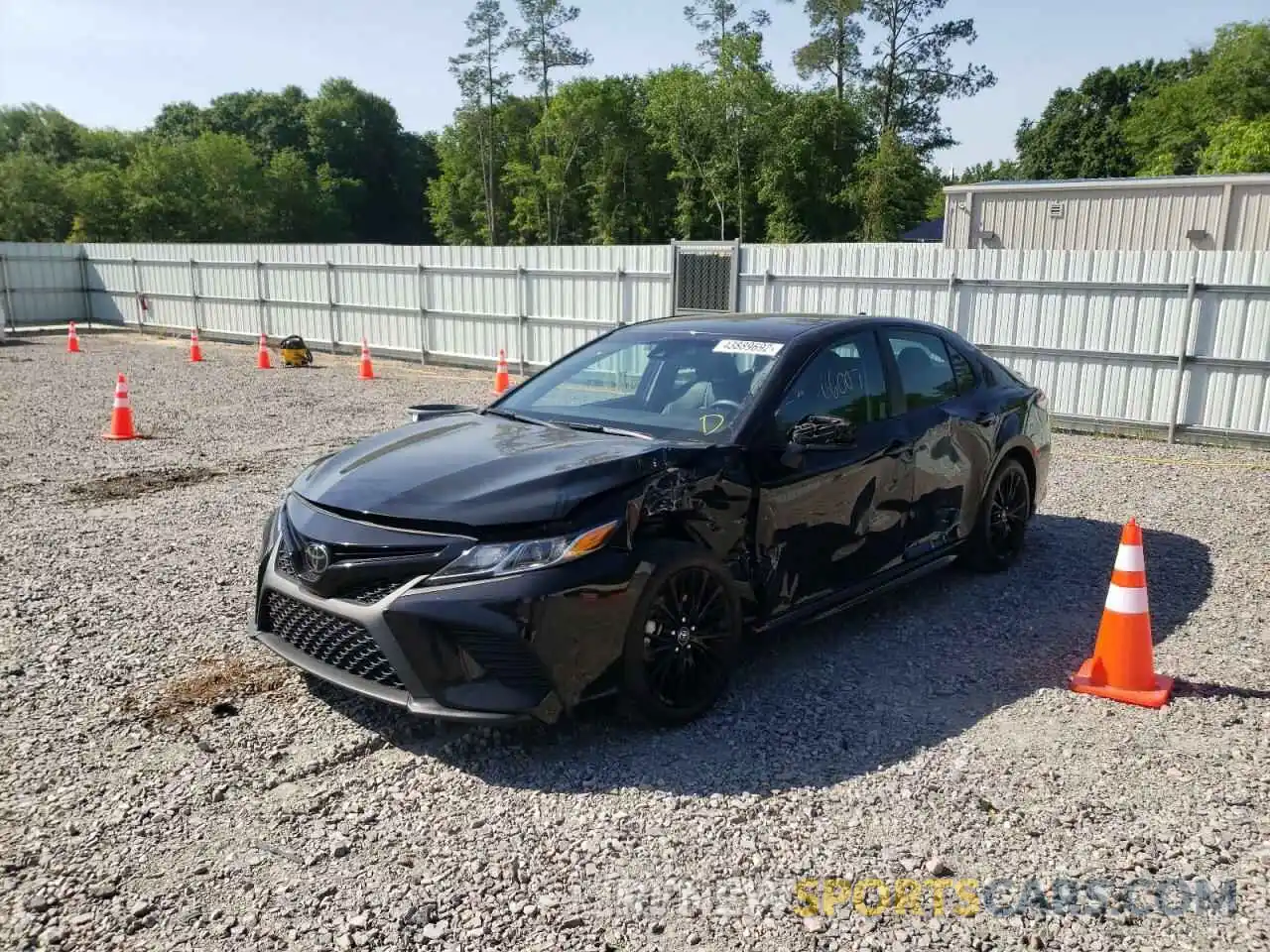 2 Photograph of a damaged car 4T1B11HK6KU284758 TOYOTA CAMRY 2019