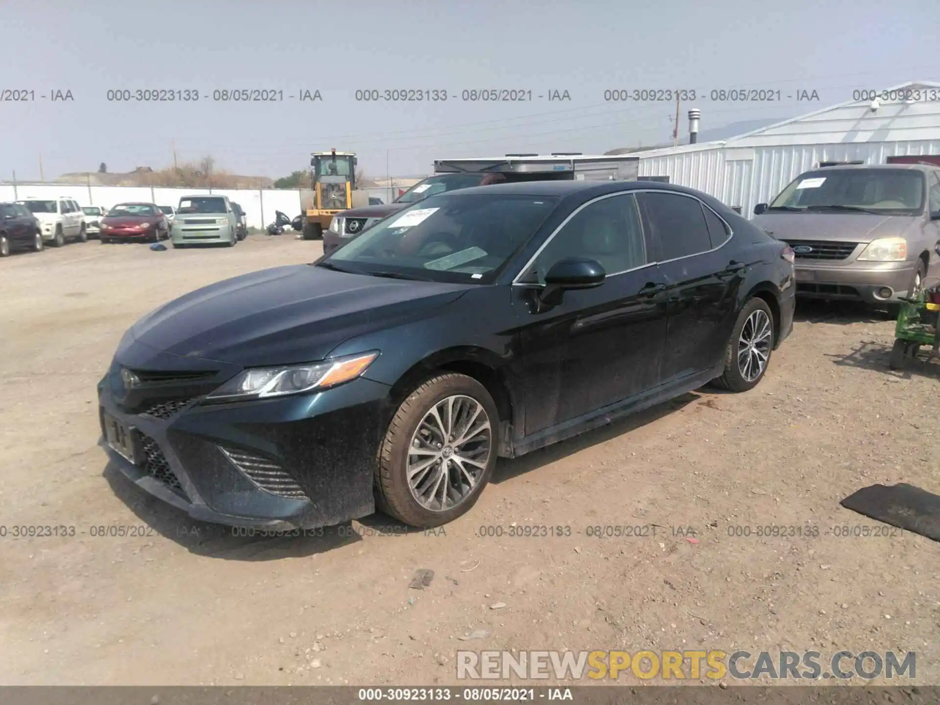 2 Photograph of a damaged car 4T1B11HK6KU285344 TOYOTA CAMRY 2019