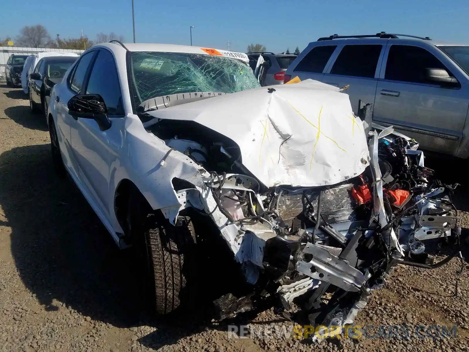 1 Photograph of a damaged car 4T1B11HK6KU286364 TOYOTA CAMRY 2019