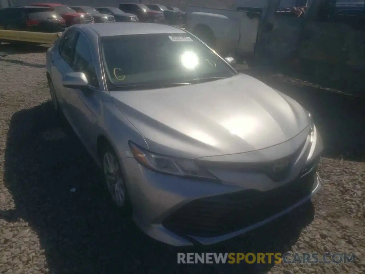 1 Photograph of a damaged car 4T1B11HK6KU288079 TOYOTA CAMRY 2019