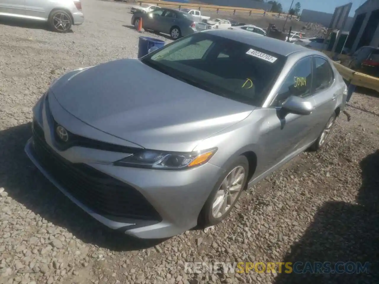 2 Photograph of a damaged car 4T1B11HK6KU288079 TOYOTA CAMRY 2019