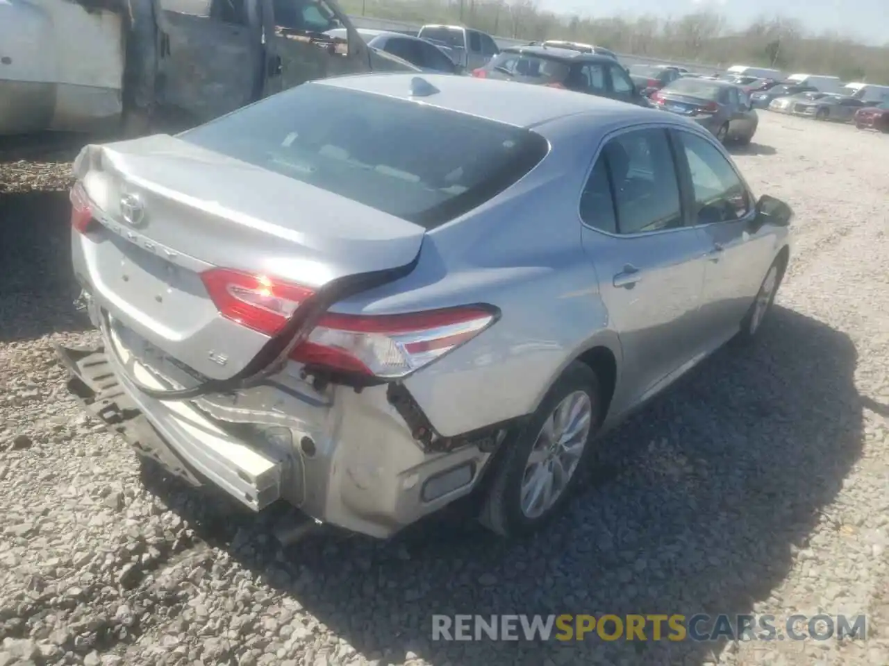 4 Photograph of a damaged car 4T1B11HK6KU288079 TOYOTA CAMRY 2019