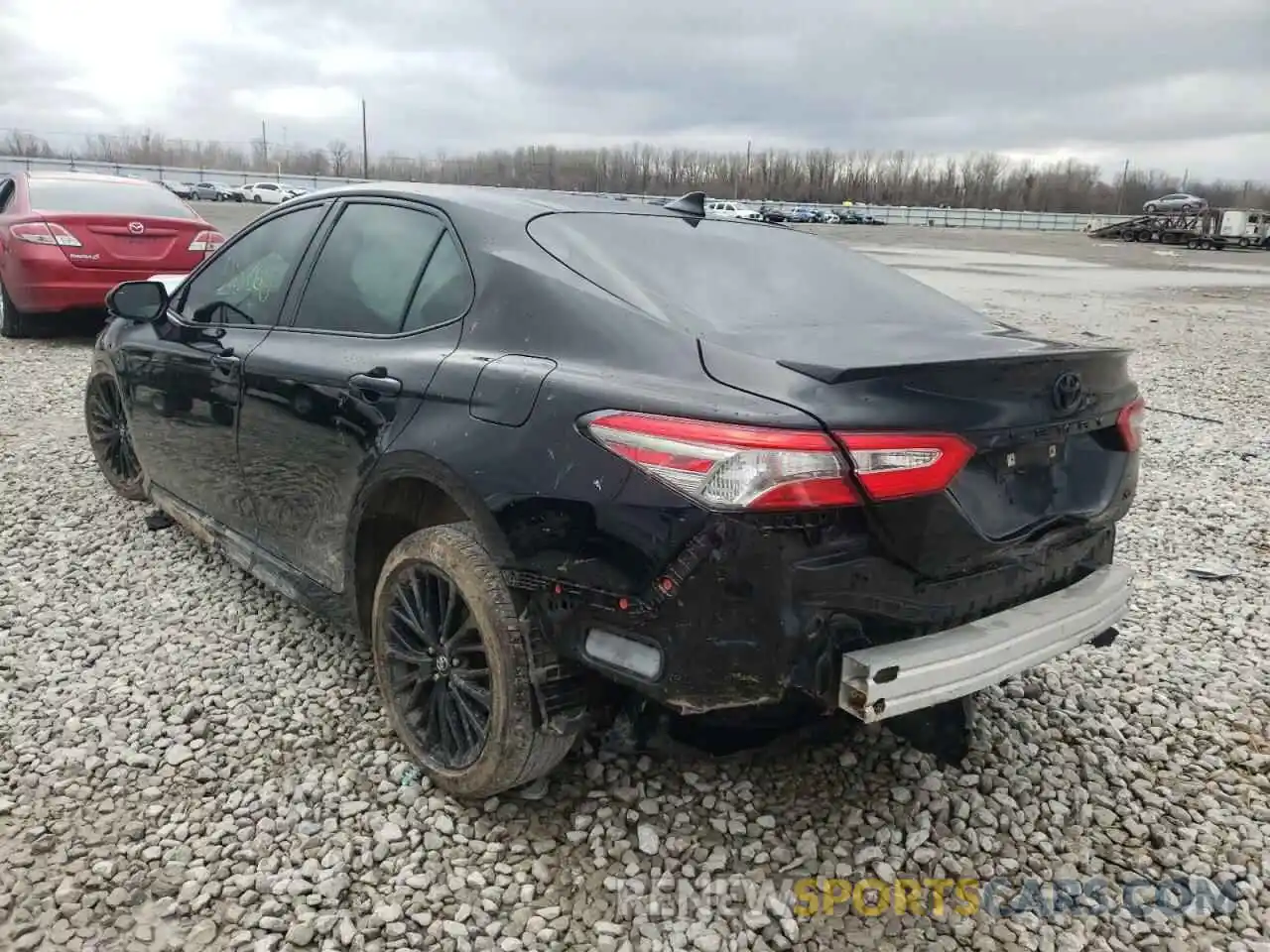 3 Photograph of a damaged car 4T1B11HK6KU288101 TOYOTA CAMRY 2019