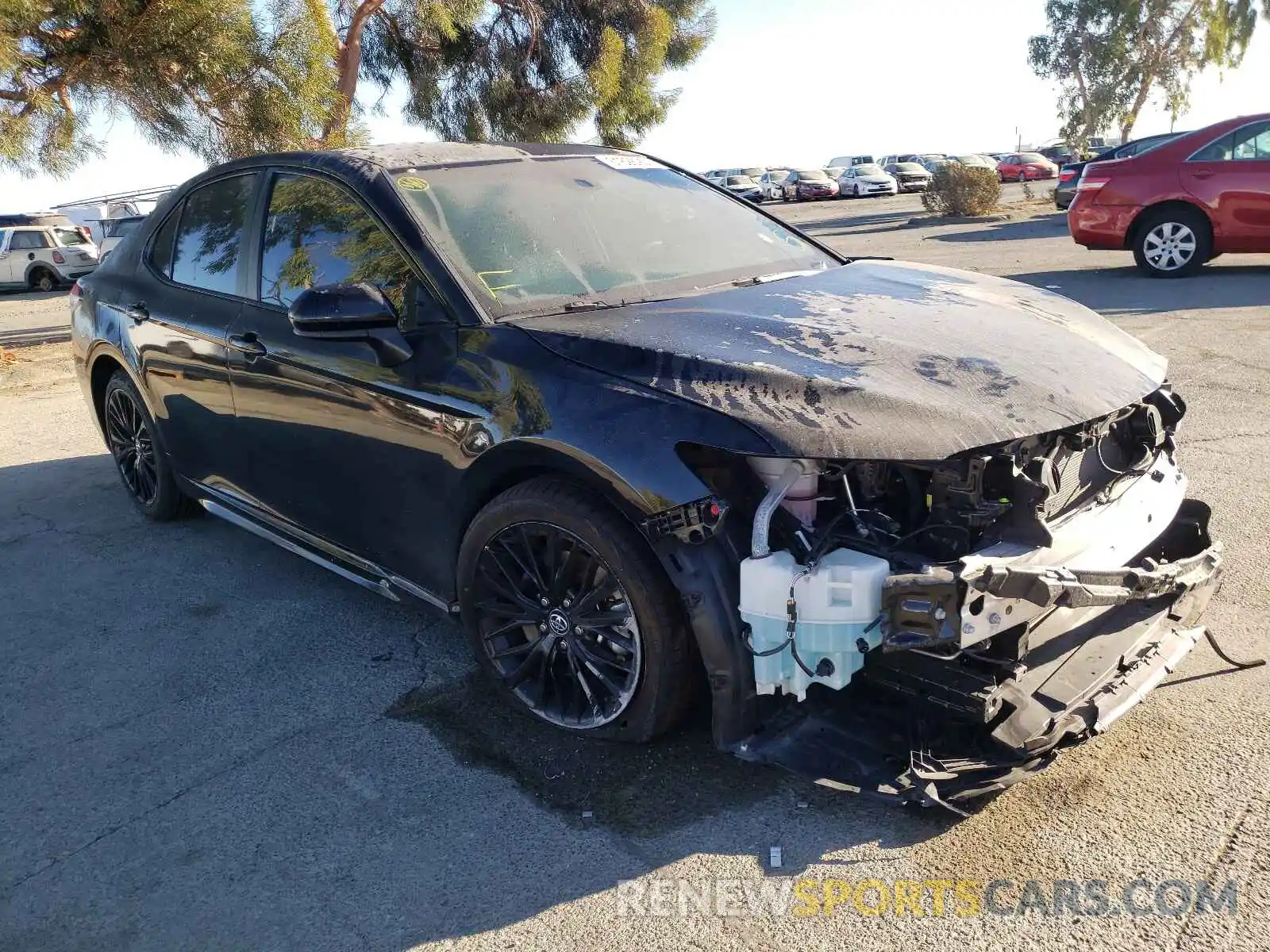 1 Photograph of a damaged car 4T1B11HK6KU288941 TOYOTA CAMRY 2019