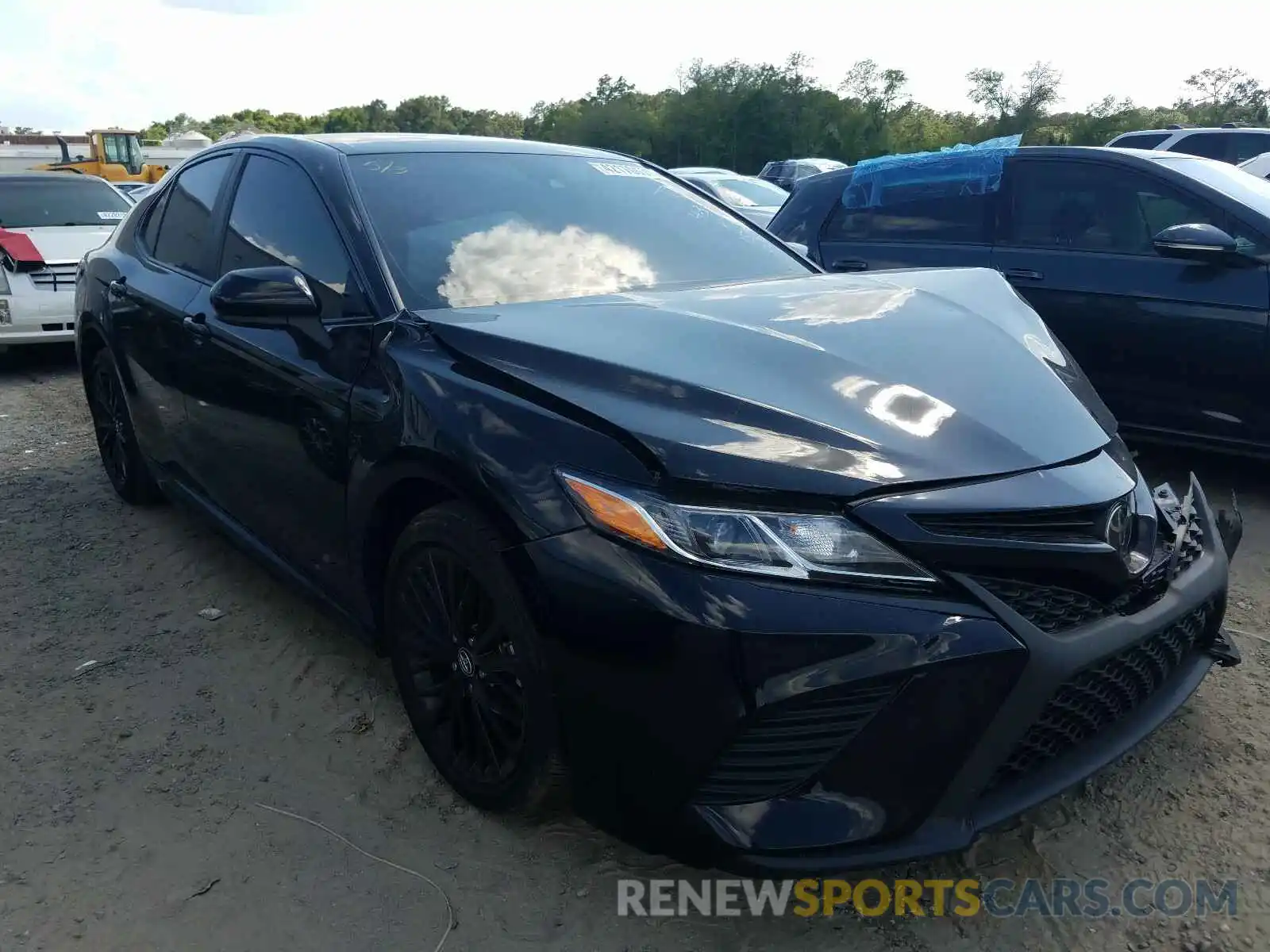 1 Photograph of a damaged car 4T1B11HK6KU289037 TOYOTA CAMRY 2019