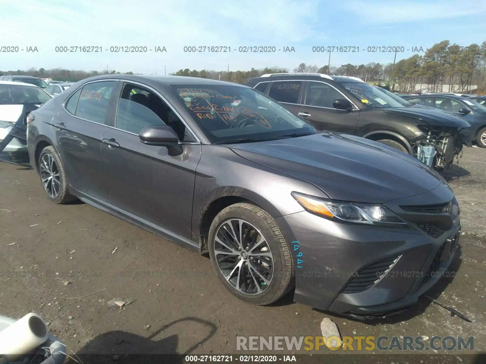 1 Photograph of a damaged car 4T1B11HK6KU294562 TOYOTA CAMRY 2019