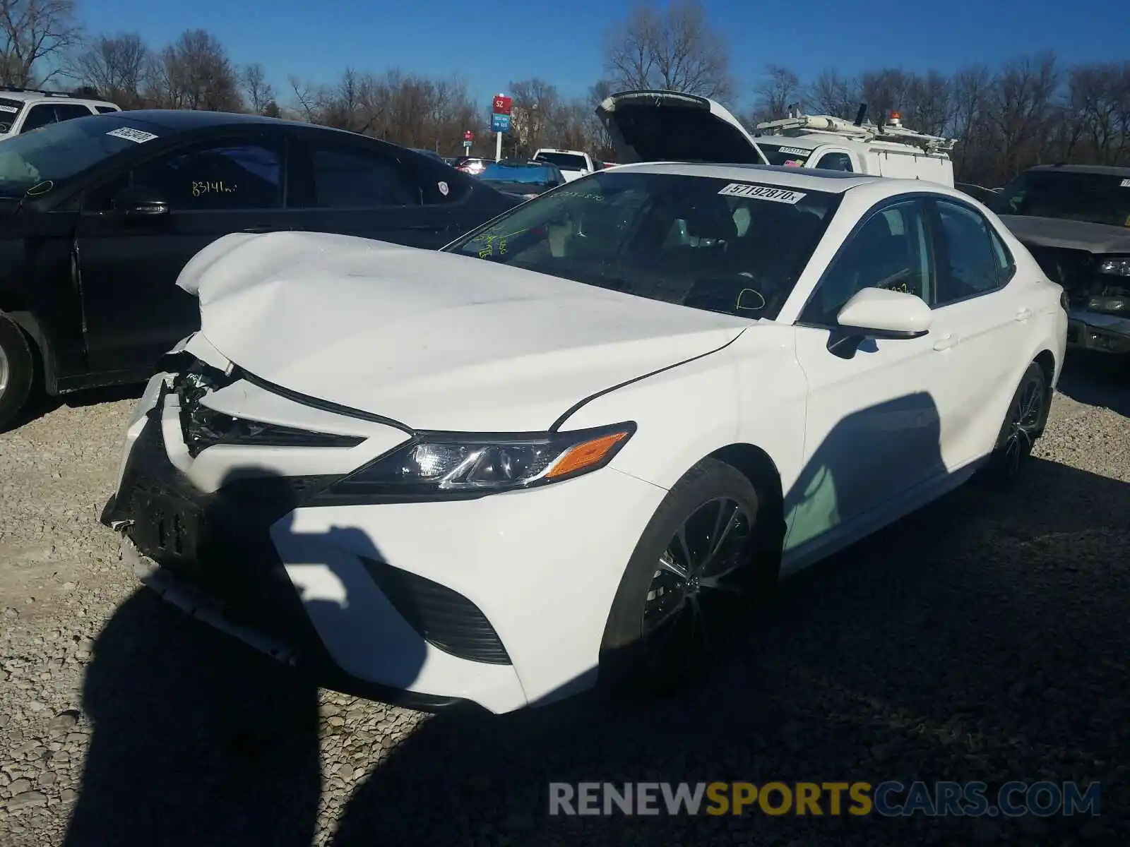 2 Photograph of a damaged car 4T1B11HK6KU294674 TOYOTA CAMRY 2019