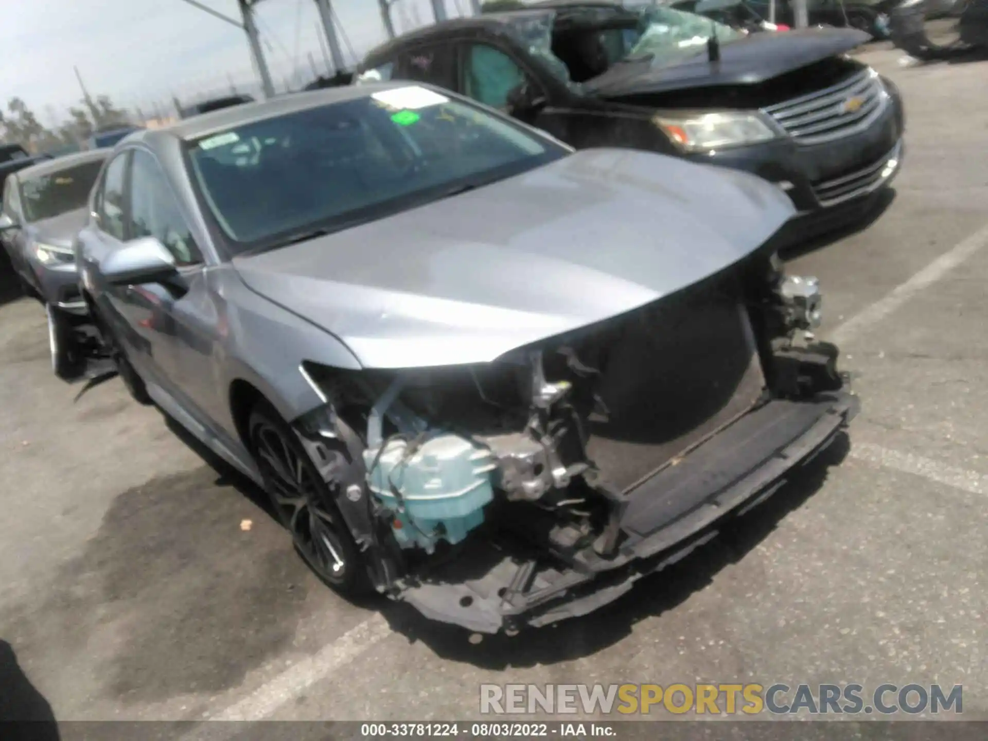 1 Photograph of a damaged car 4T1B11HK6KU297459 TOYOTA CAMRY 2019