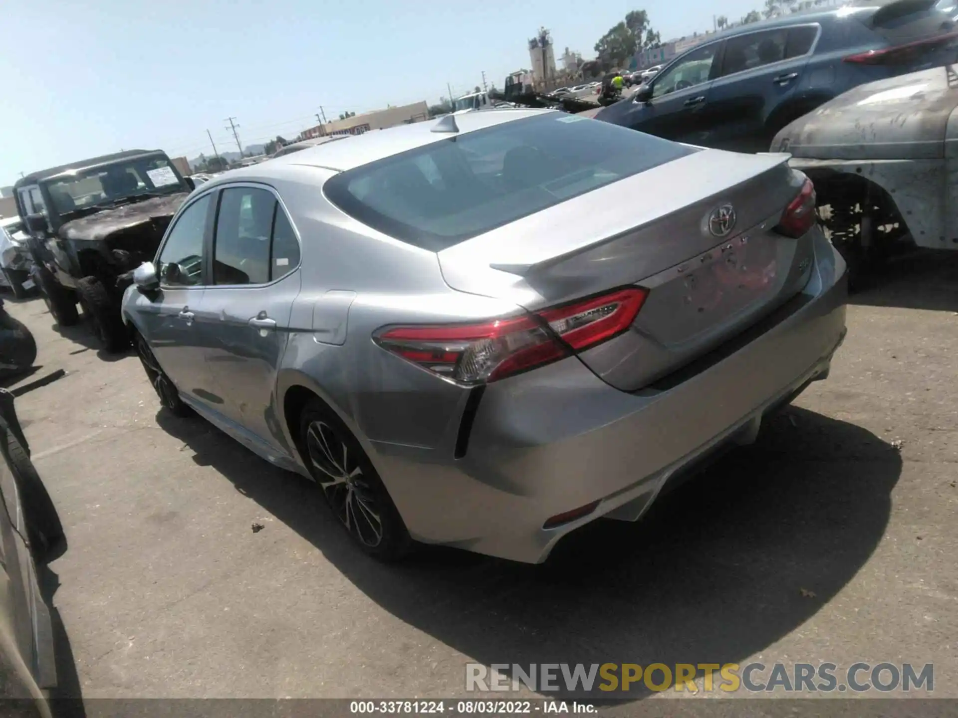 3 Photograph of a damaged car 4T1B11HK6KU297459 TOYOTA CAMRY 2019