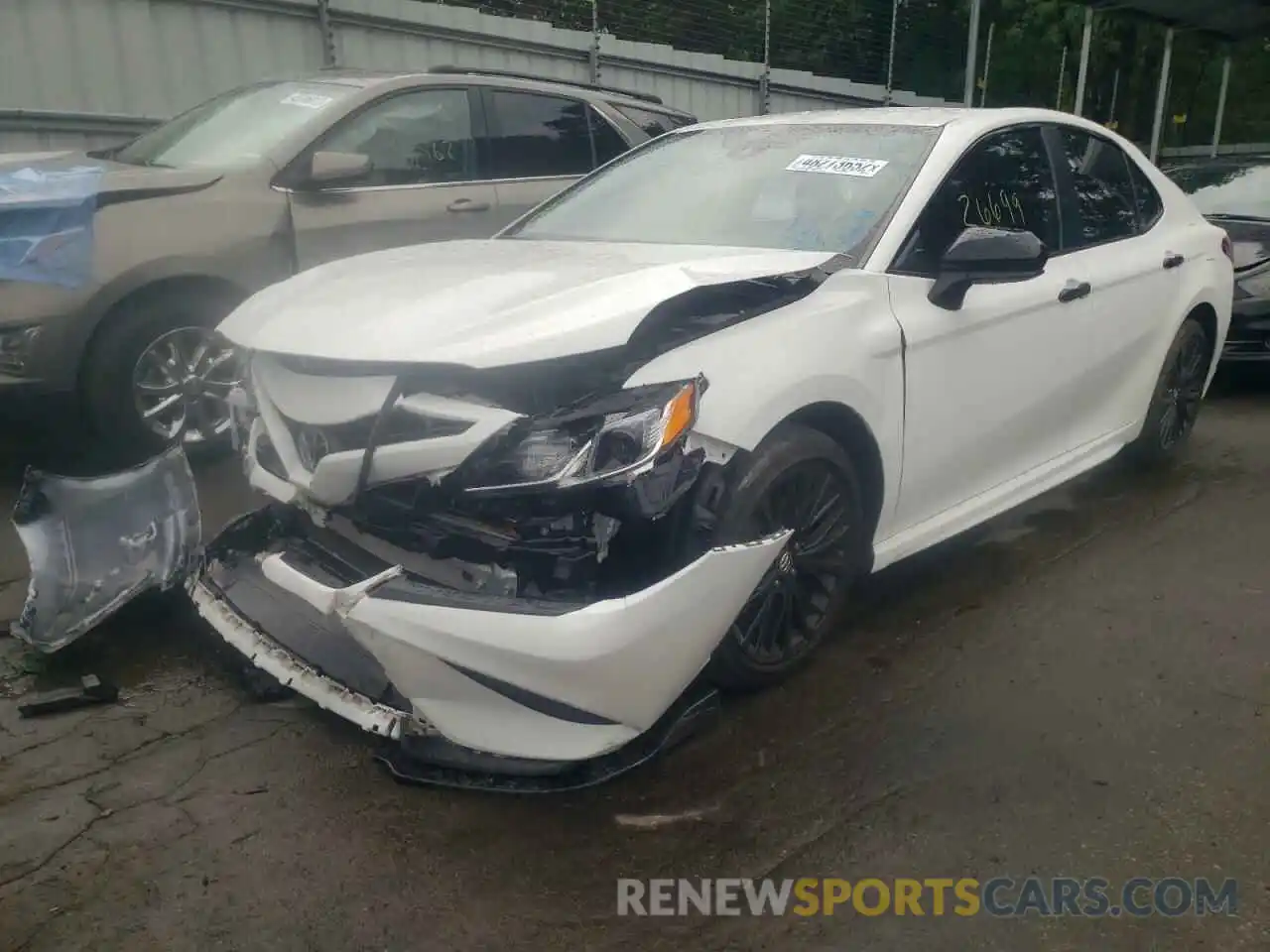 2 Photograph of a damaged car 4T1B11HK6KU298109 TOYOTA CAMRY 2019