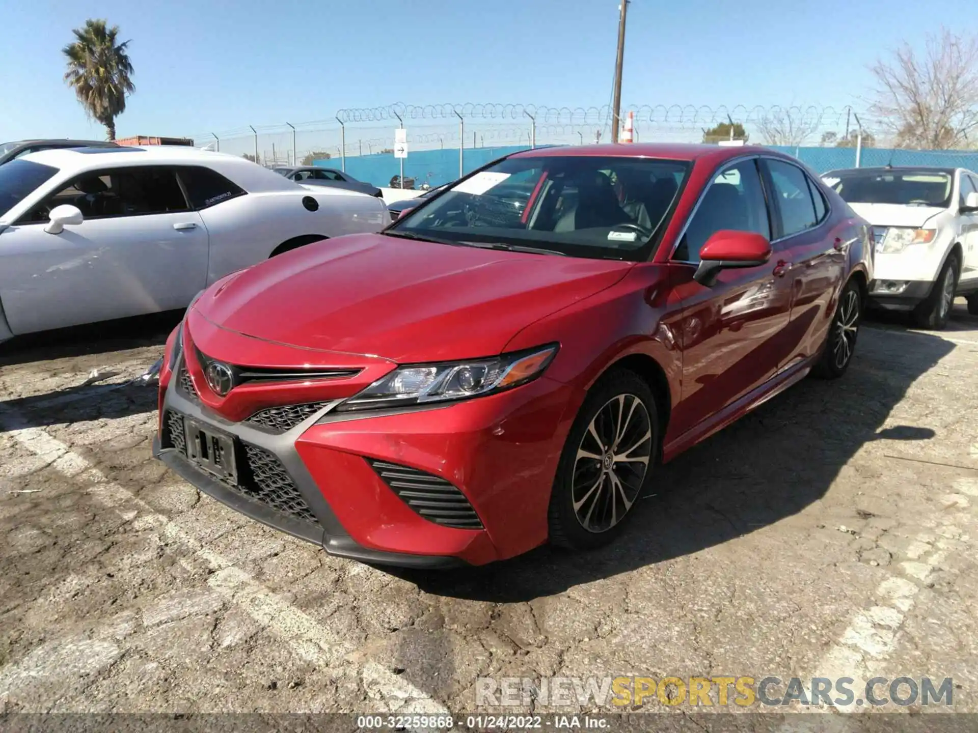 2 Photograph of a damaged car 4T1B11HK6KU299230 TOYOTA CAMRY 2019