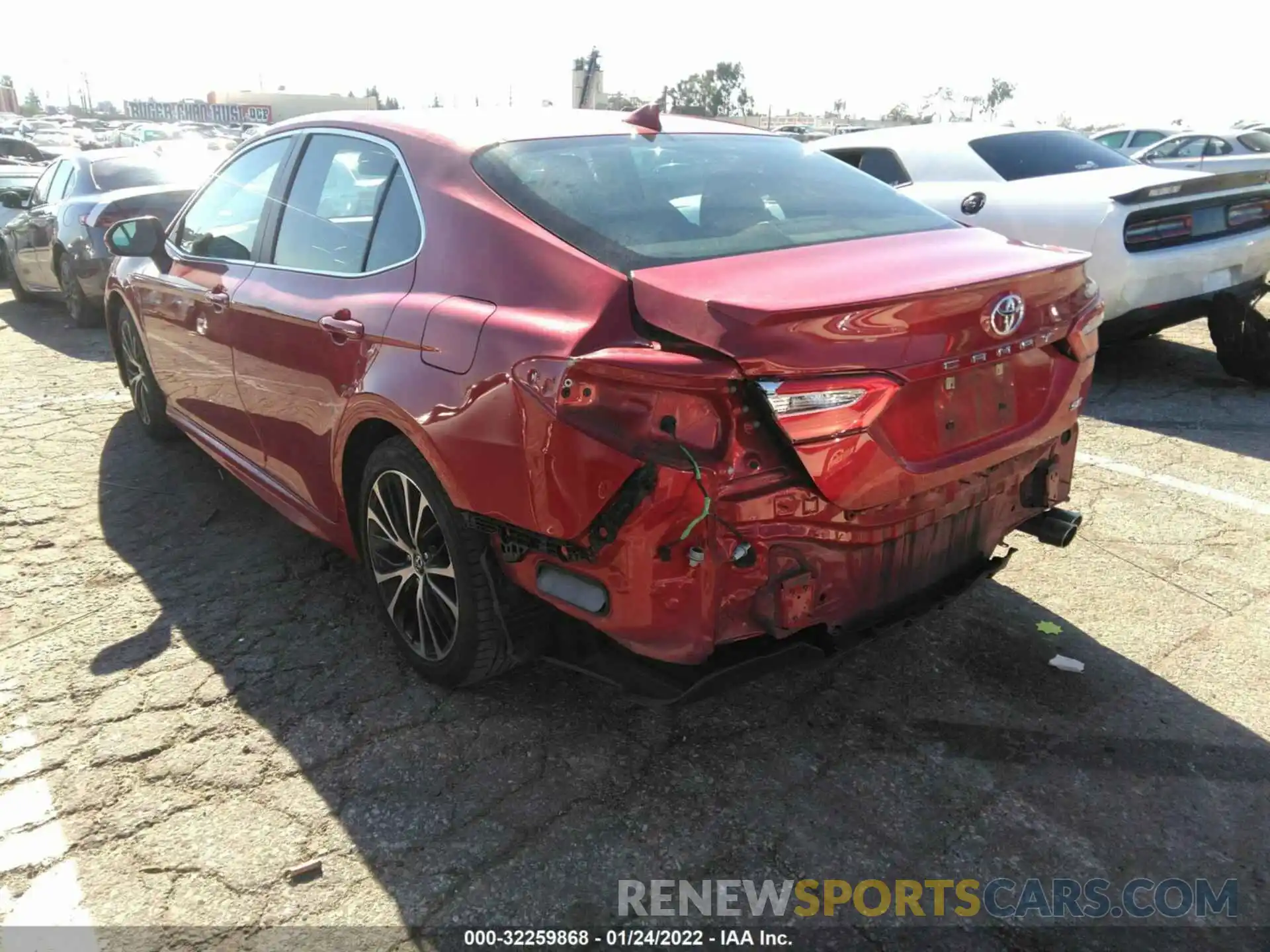 3 Photograph of a damaged car 4T1B11HK6KU299230 TOYOTA CAMRY 2019