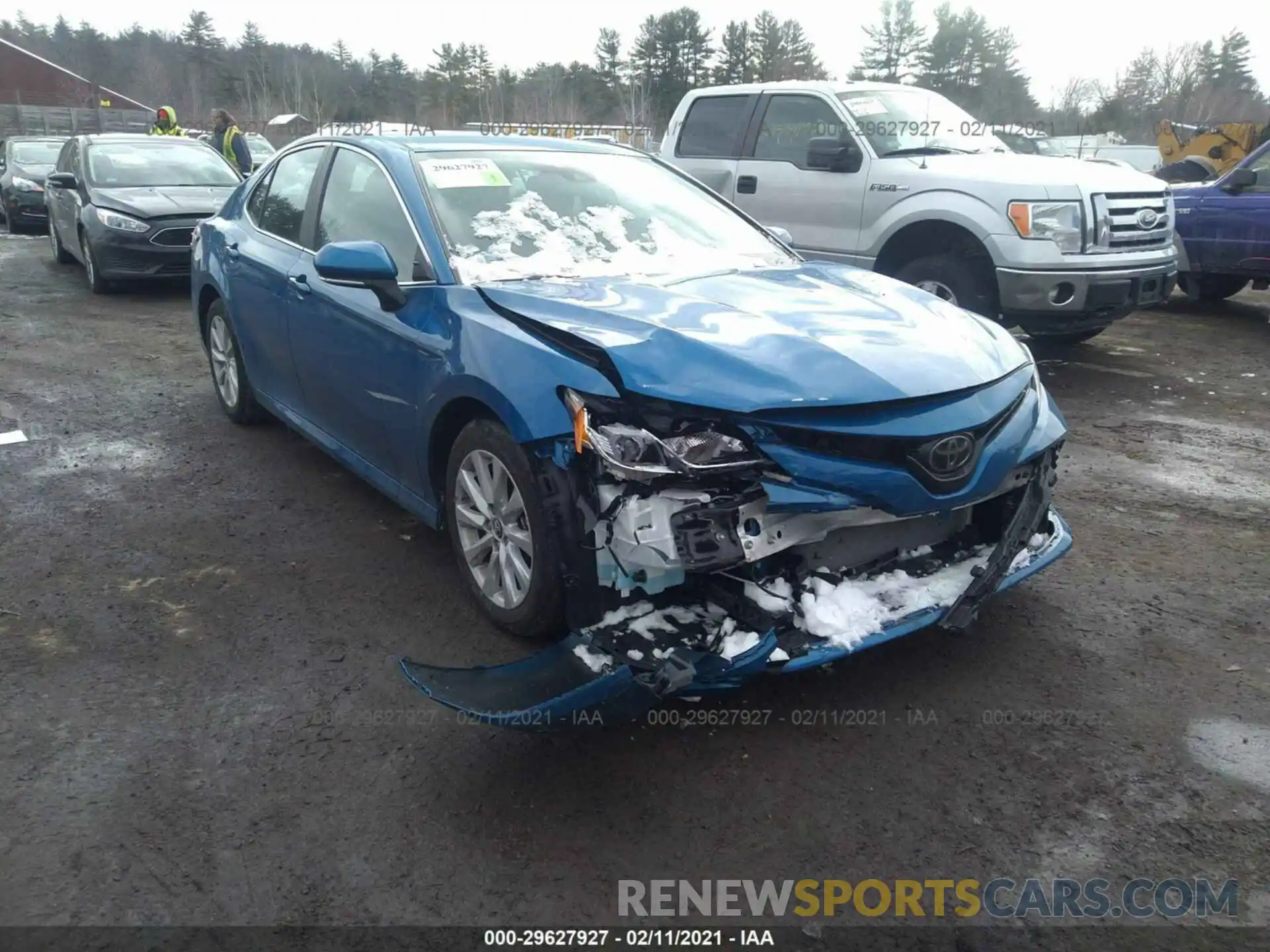 6 Photograph of a damaged car 4T1B11HK6KU299258 TOYOTA CAMRY 2019