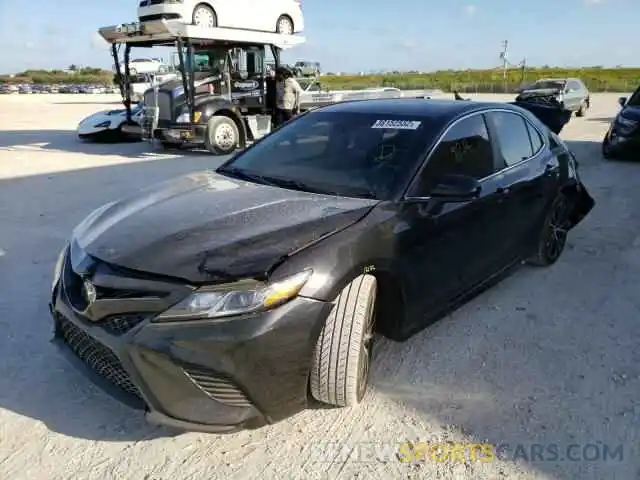 2 Photograph of a damaged car 4T1B11HK6KU668765 TOYOTA CAMRY 2019