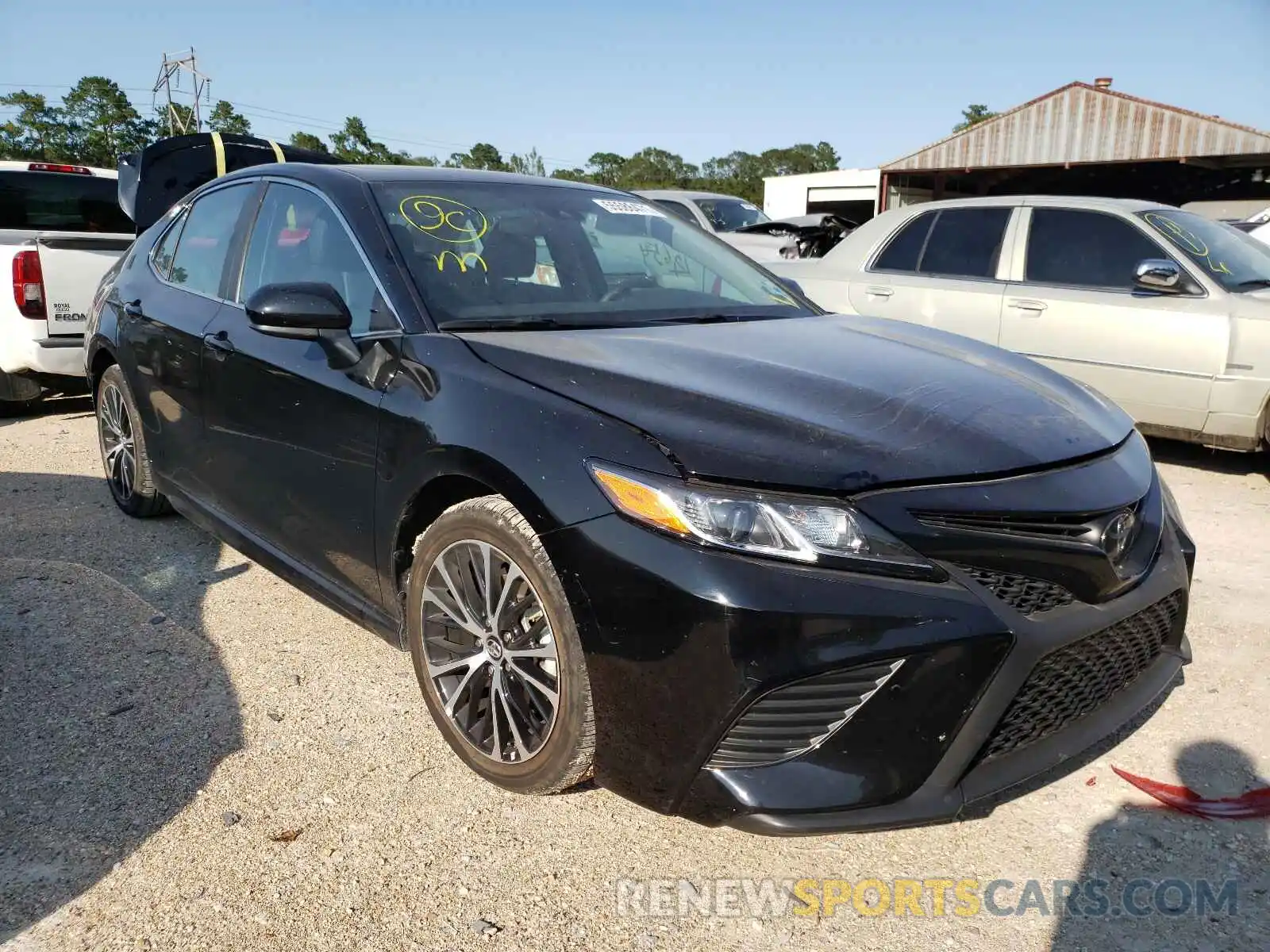 1 Photograph of a damaged car 4T1B11HK6KU679037 TOYOTA CAMRY 2019