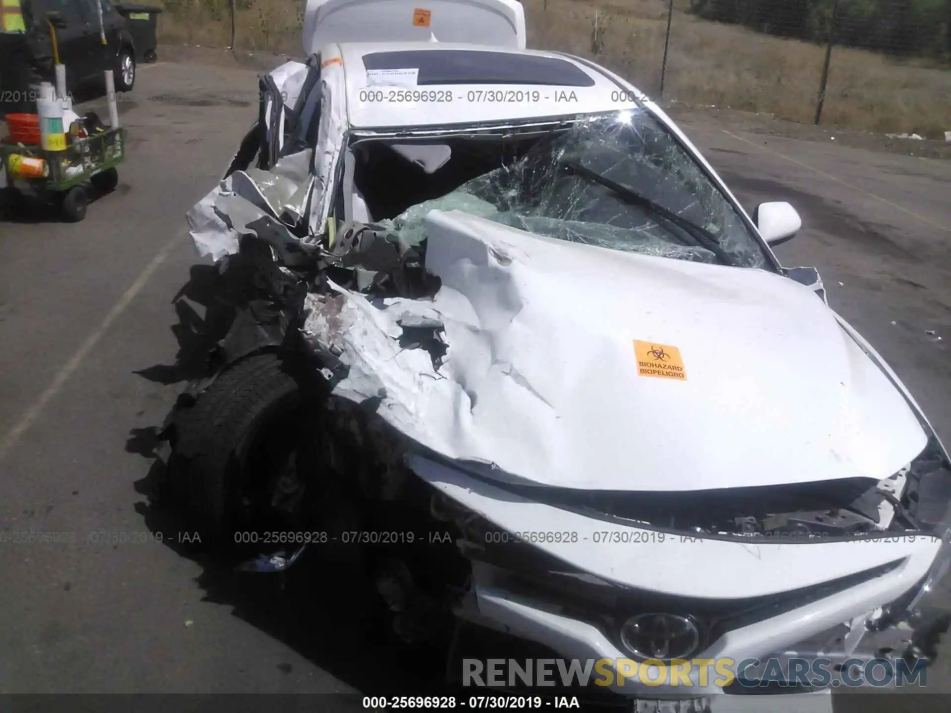 6 Photograph of a damaged car 4T1B11HK6KU679104 TOYOTA CAMRY 2019