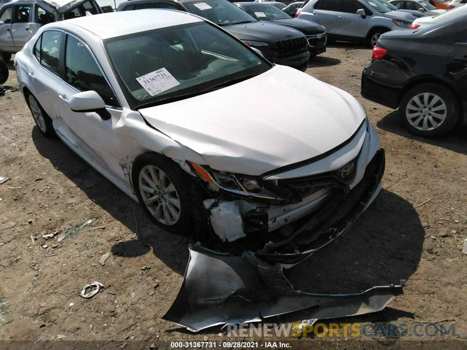 6 Photograph of a damaged car 4T1B11HK6KU680432 TOYOTA CAMRY 2019