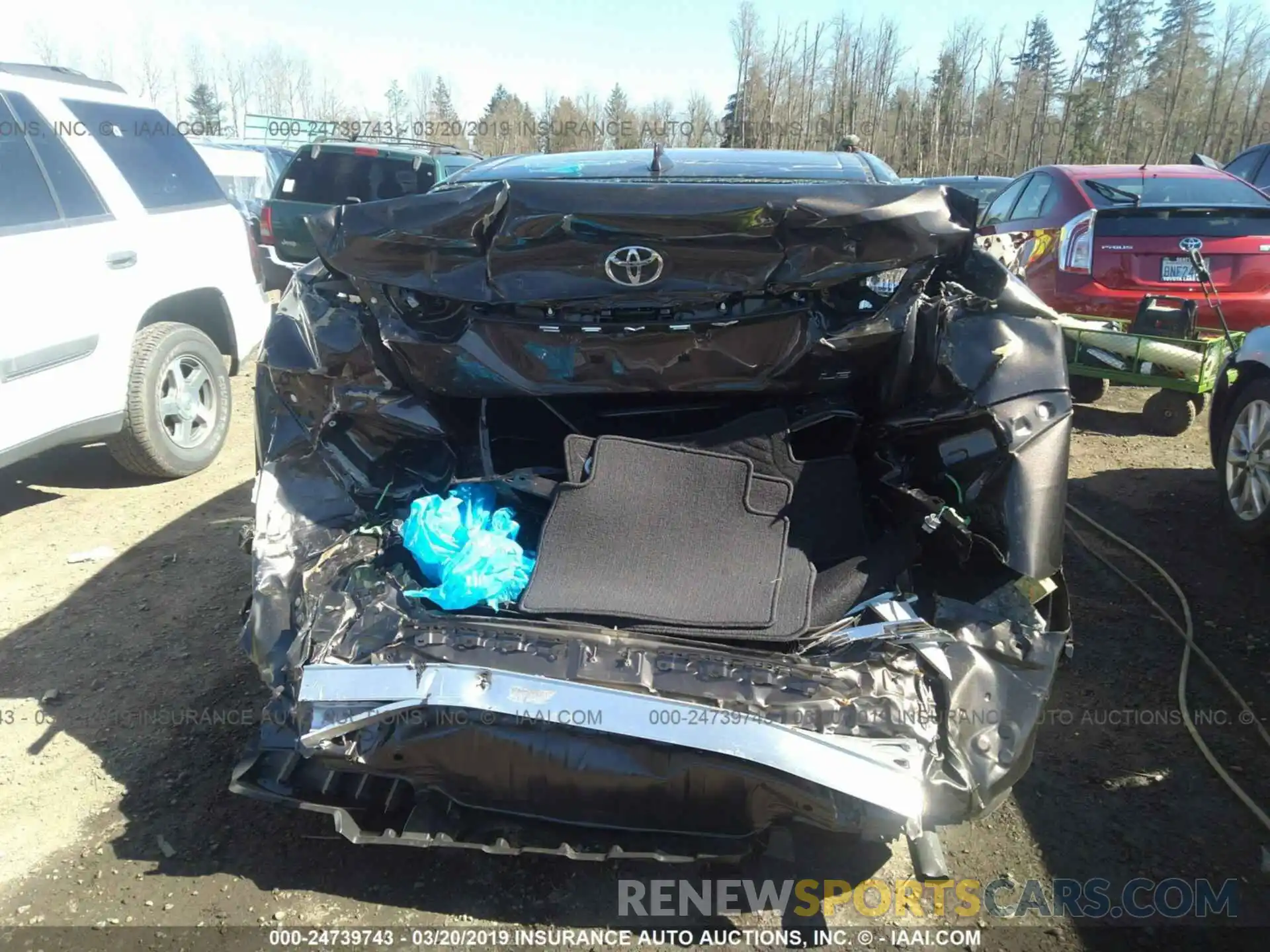 6 Photograph of a damaged car 4T1B11HK6KU680527 TOYOTA CAMRY 2019