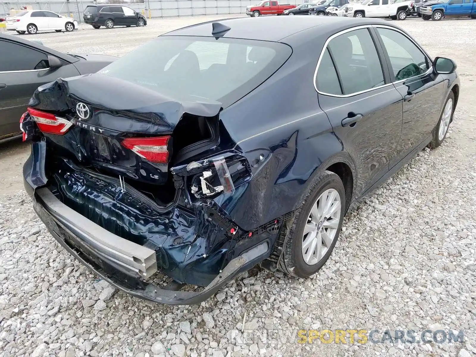 4 Photograph of a damaged car 4T1B11HK6KU681239 TOYOTA CAMRY 2019