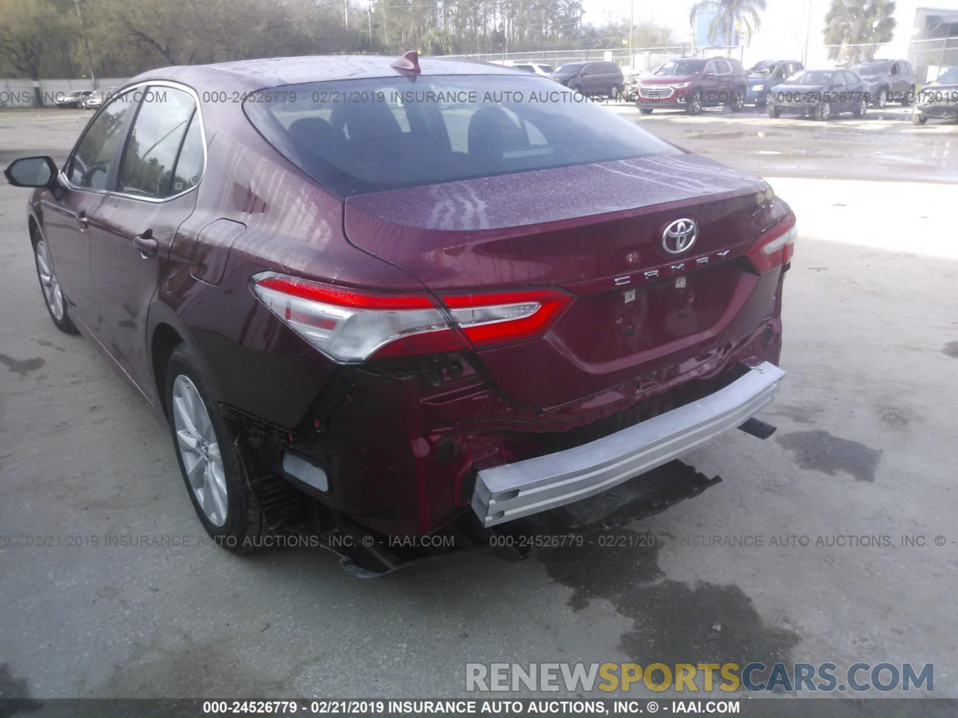 6 Photograph of a damaged car 4T1B11HK6KU682214 TOYOTA CAMRY 2019