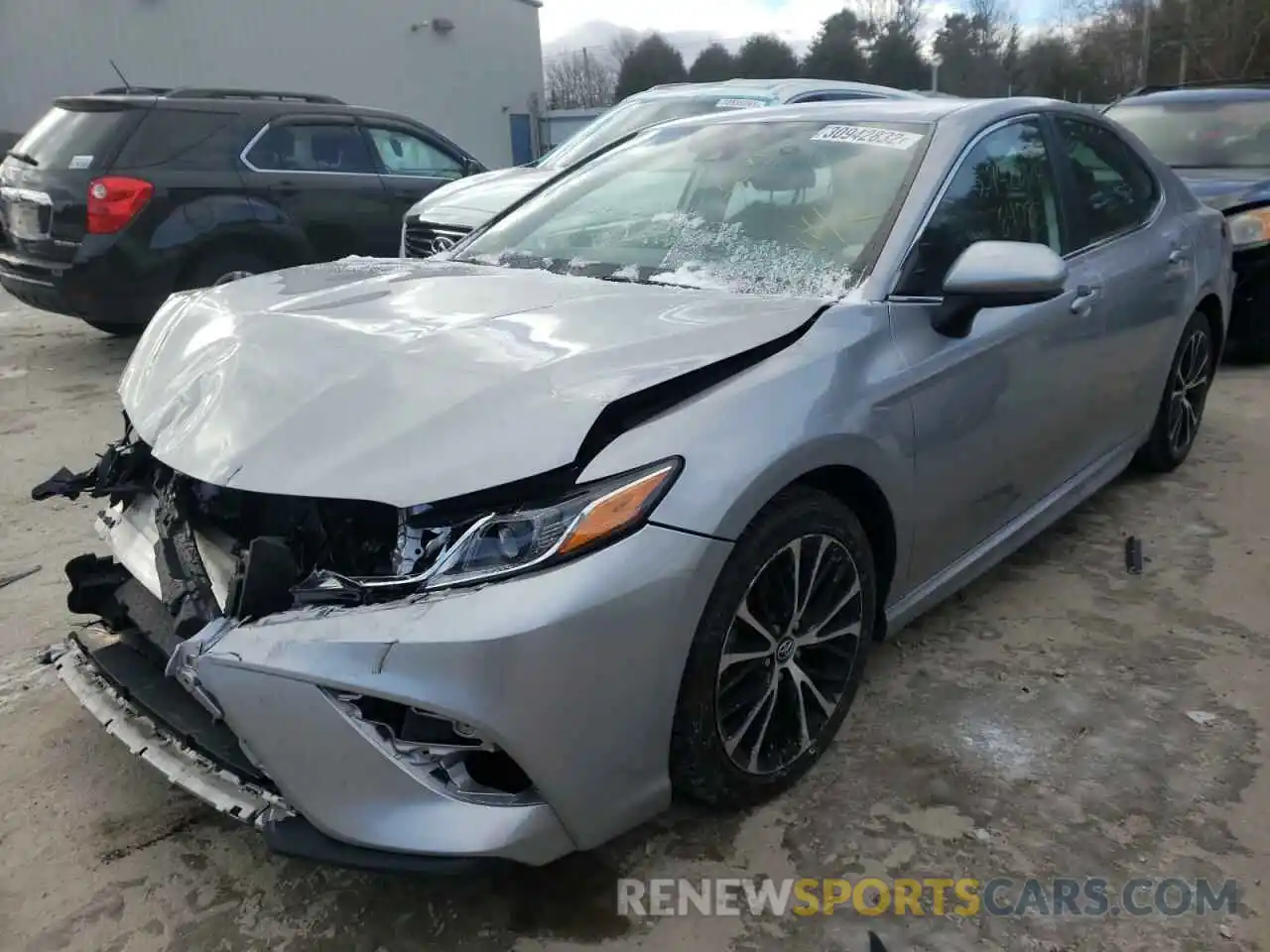 2 Photograph of a damaged car 4T1B11HK6KU682553 TOYOTA CAMRY 2019