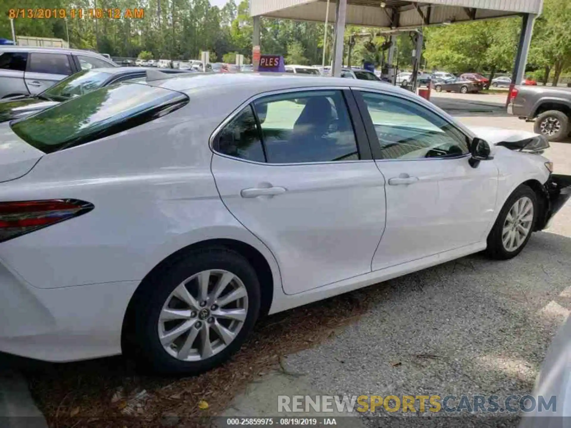 13 Photograph of a damaged car 4T1B11HK6KU684495 TOYOTA CAMRY 2019