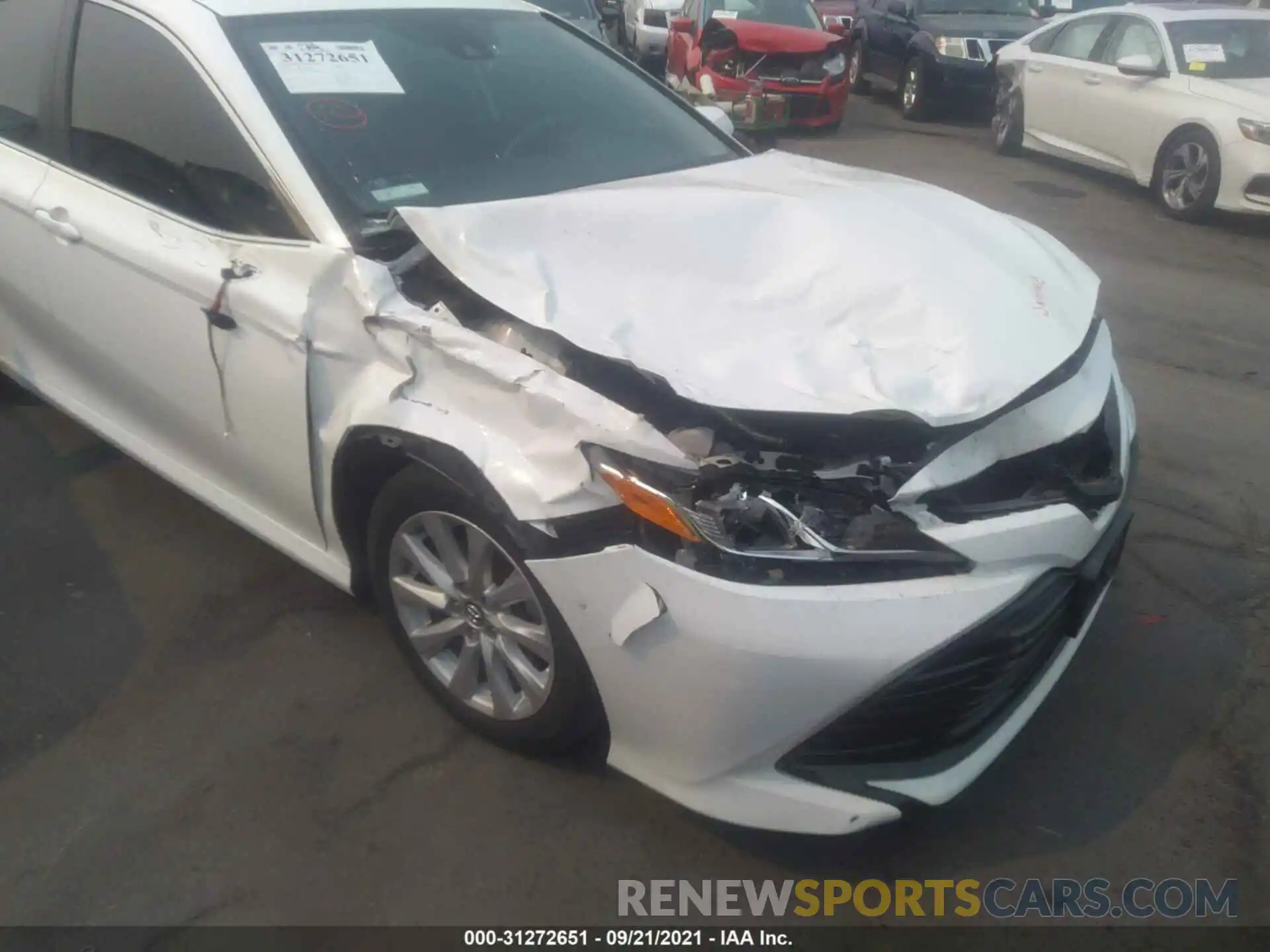 6 Photograph of a damaged car 4T1B11HK6KU684688 TOYOTA CAMRY 2019