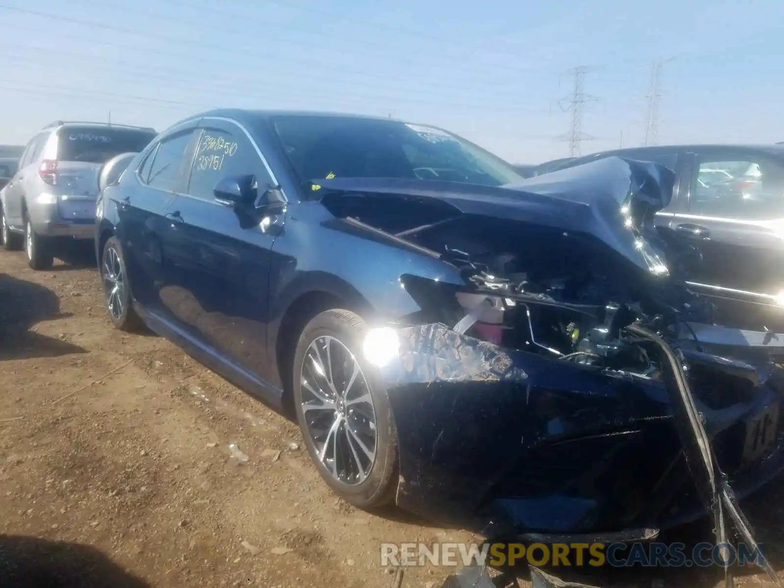 1 Photograph of a damaged car 4T1B11HK6KU685226 TOYOTA CAMRY 2019