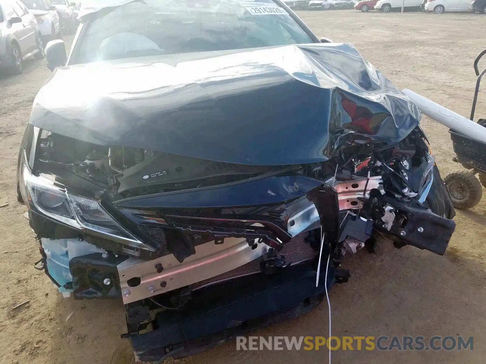 9 Photograph of a damaged car 4T1B11HK6KU685565 TOYOTA CAMRY 2019