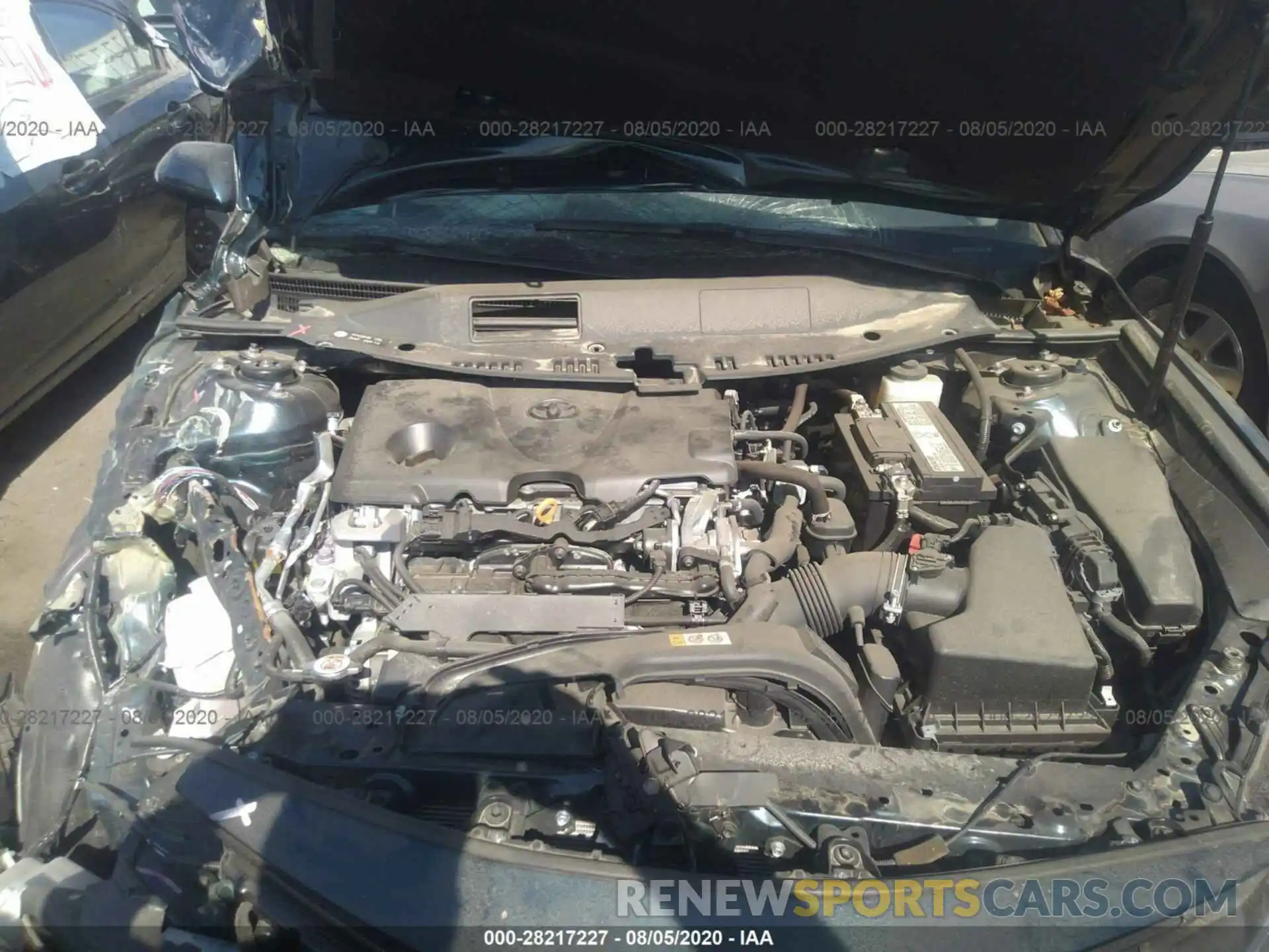 10 Photograph of a damaged car 4T1B11HK6KU686523 TOYOTA CAMRY 2019