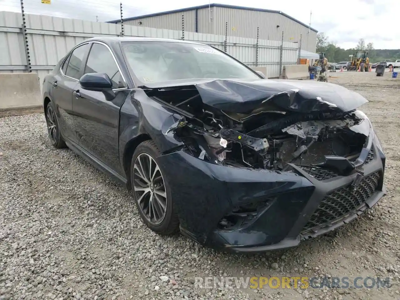 1 Photograph of a damaged car 4T1B11HK6KU687431 TOYOTA CAMRY 2019