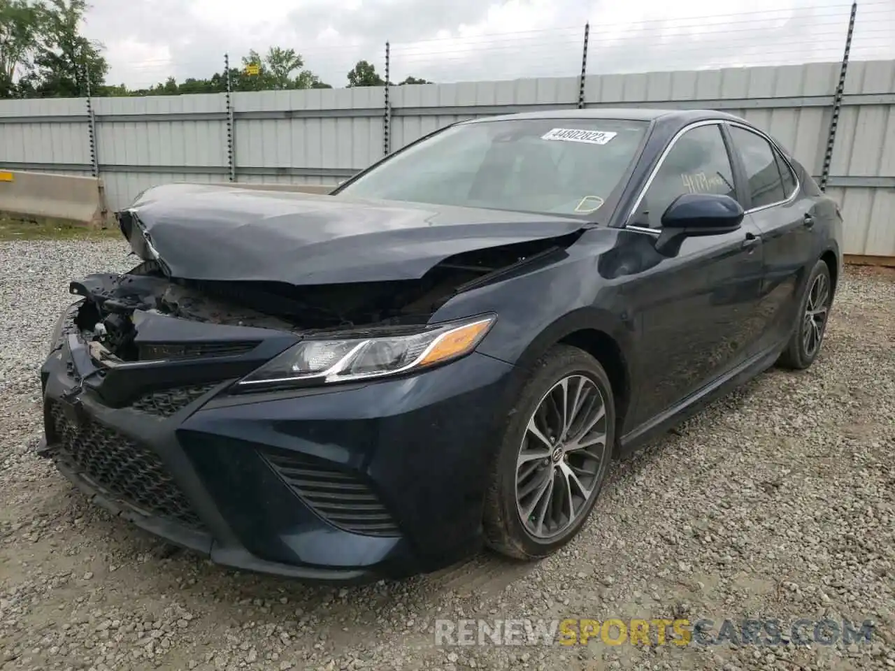 2 Photograph of a damaged car 4T1B11HK6KU687431 TOYOTA CAMRY 2019