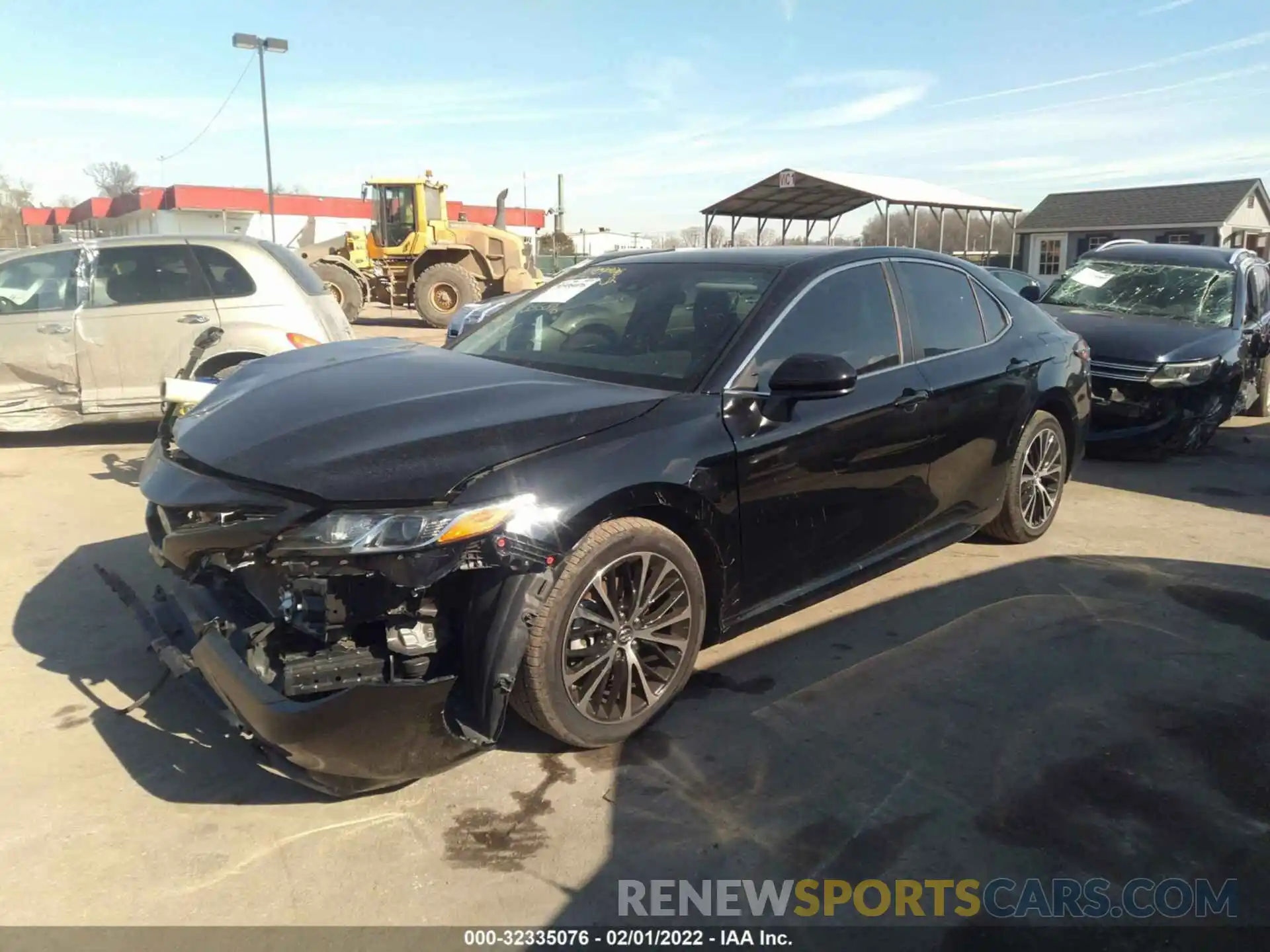 2 Photograph of a damaged car 4T1B11HK6KU687624 TOYOTA CAMRY 2019