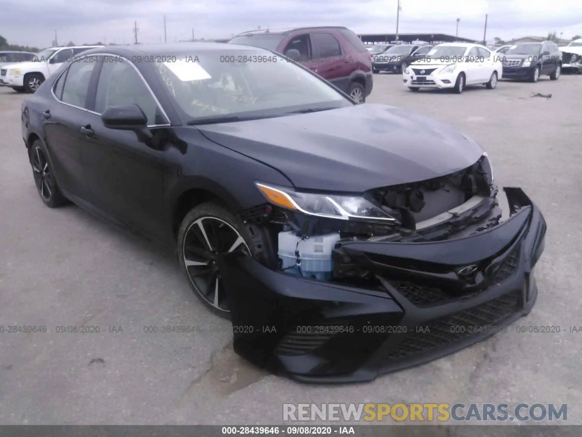 1 Photograph of a damaged car 4T1B11HK6KU688174 TOYOTA CAMRY 2019