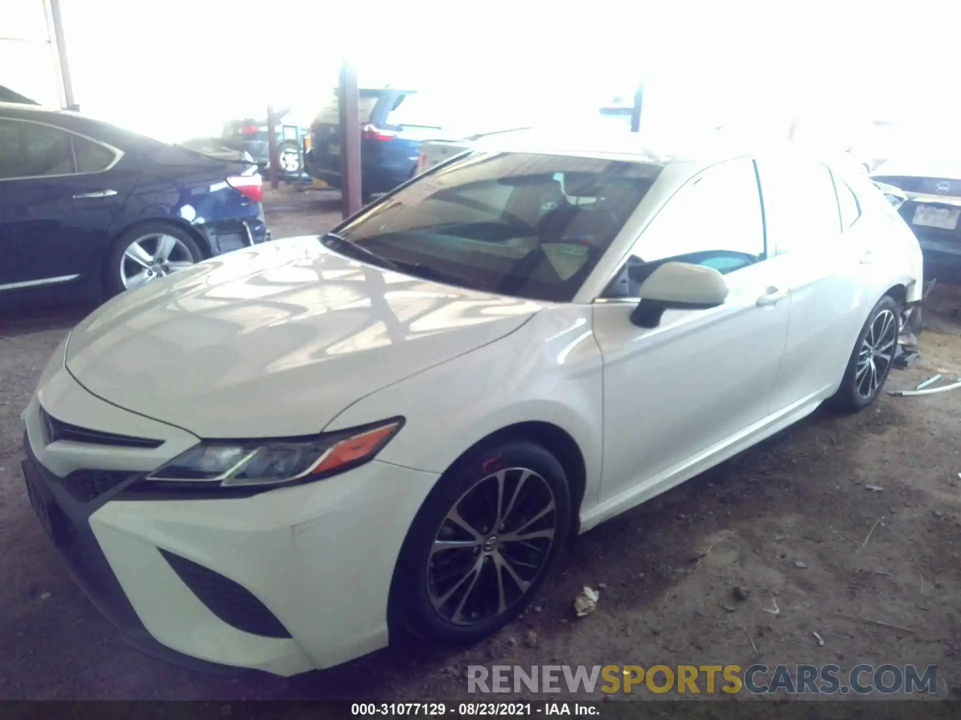 2 Photograph of a damaged car 4T1B11HK6KU688210 TOYOTA CAMRY 2019