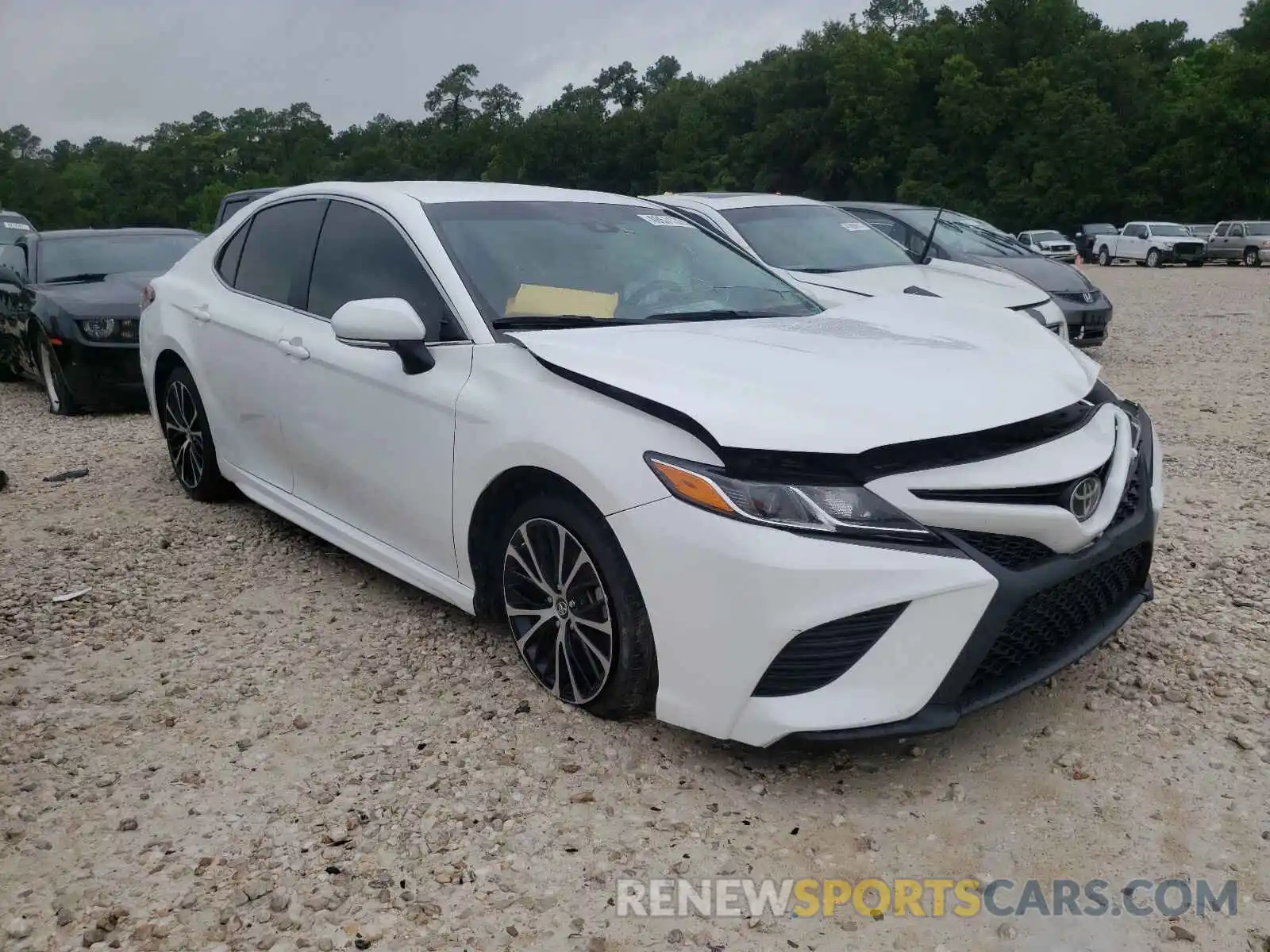 1 Photograph of a damaged car 4T1B11HK6KU688644 TOYOTA CAMRY 2019