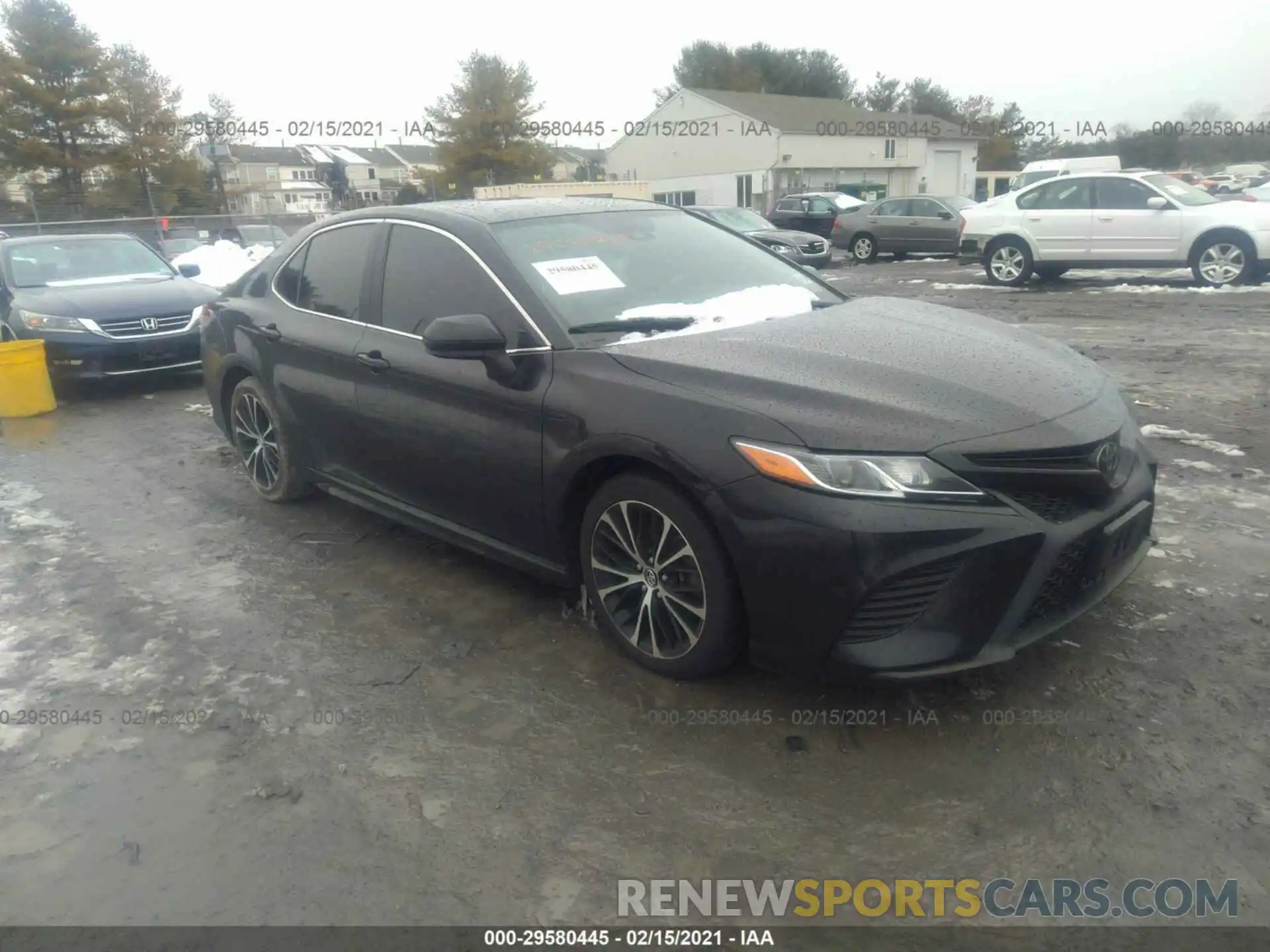 1 Photograph of a damaged car 4T1B11HK6KU690832 TOYOTA CAMRY 2019