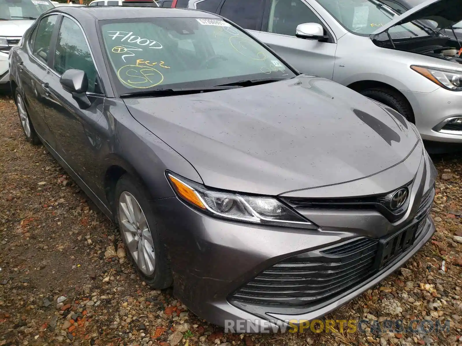 1 Photograph of a damaged car 4T1B11HK6KU691138 TOYOTA CAMRY 2019