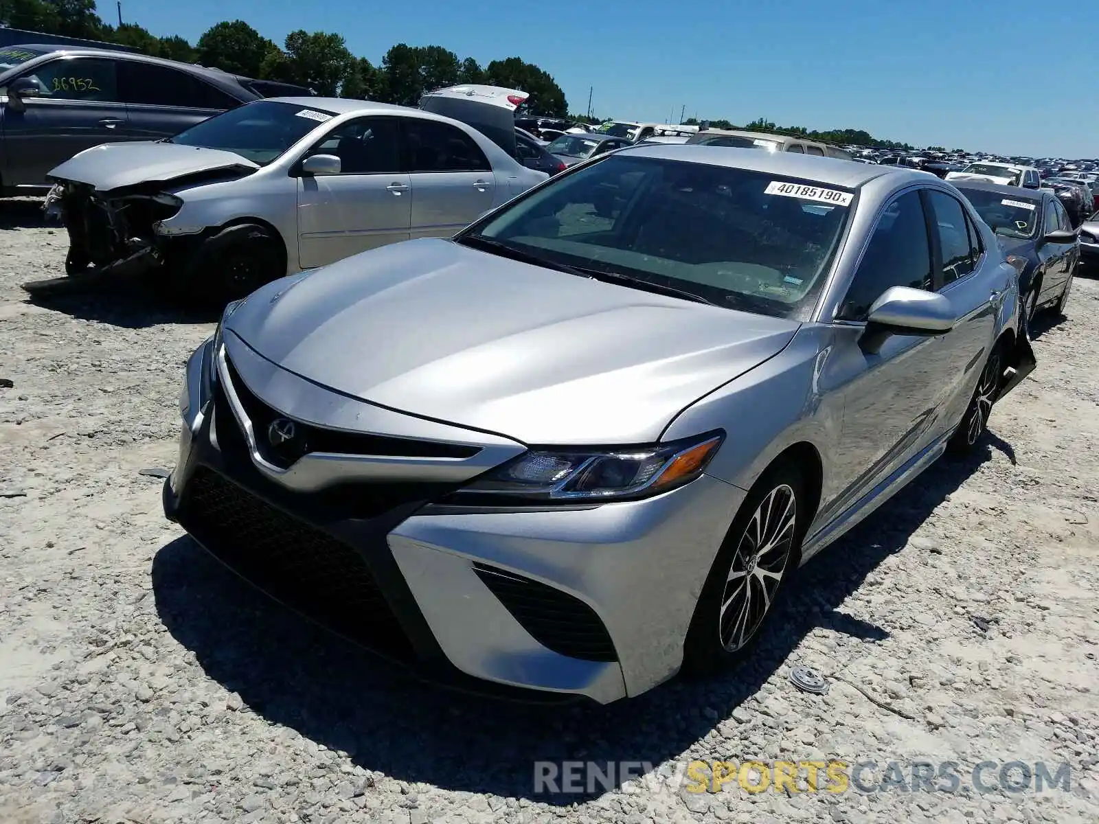 2 Photograph of a damaged car 4T1B11HK6KU692127 TOYOTA CAMRY 2019