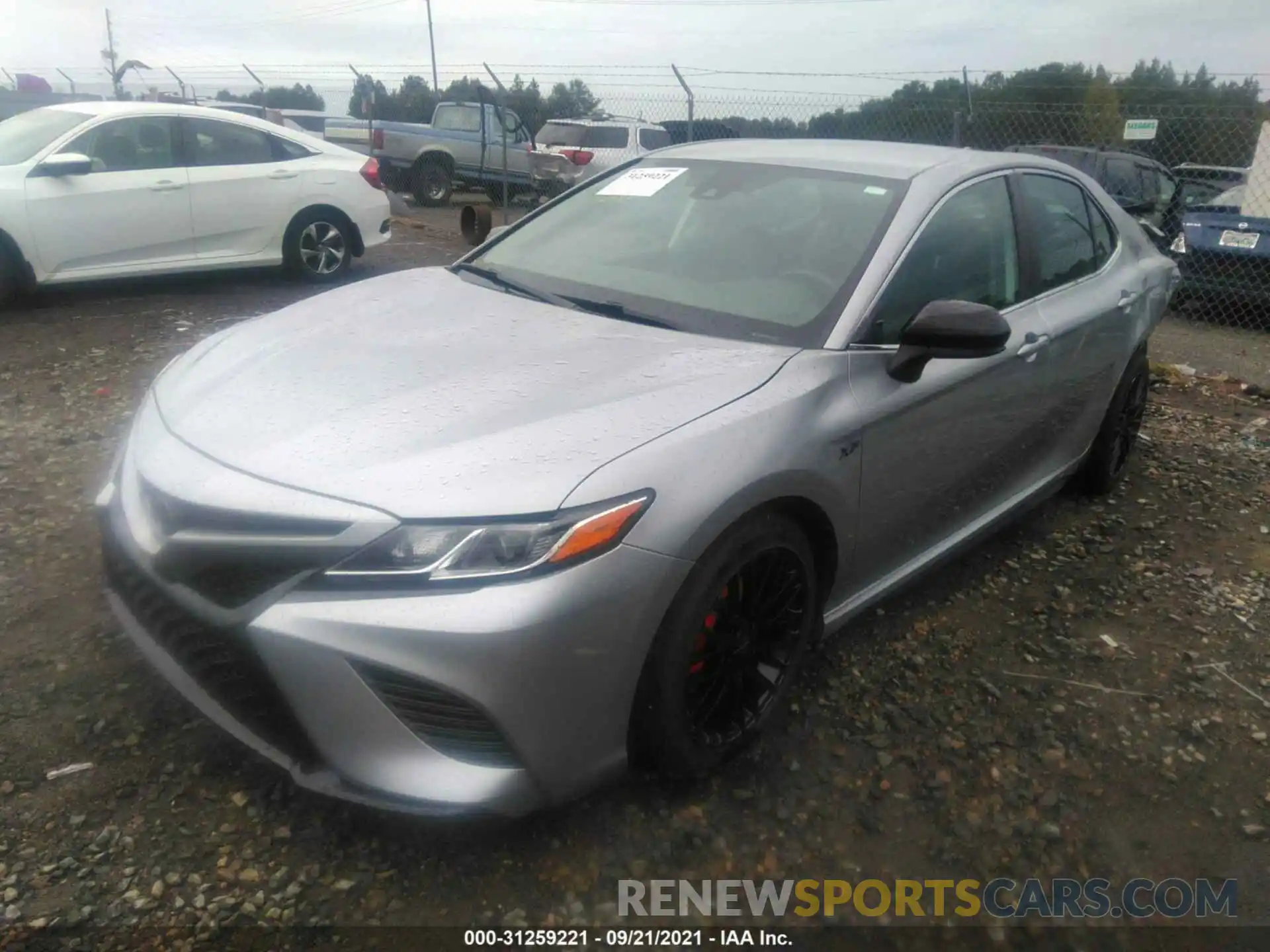 2 Photograph of a damaged car 4T1B11HK6KU693035 TOYOTA CAMRY 2019