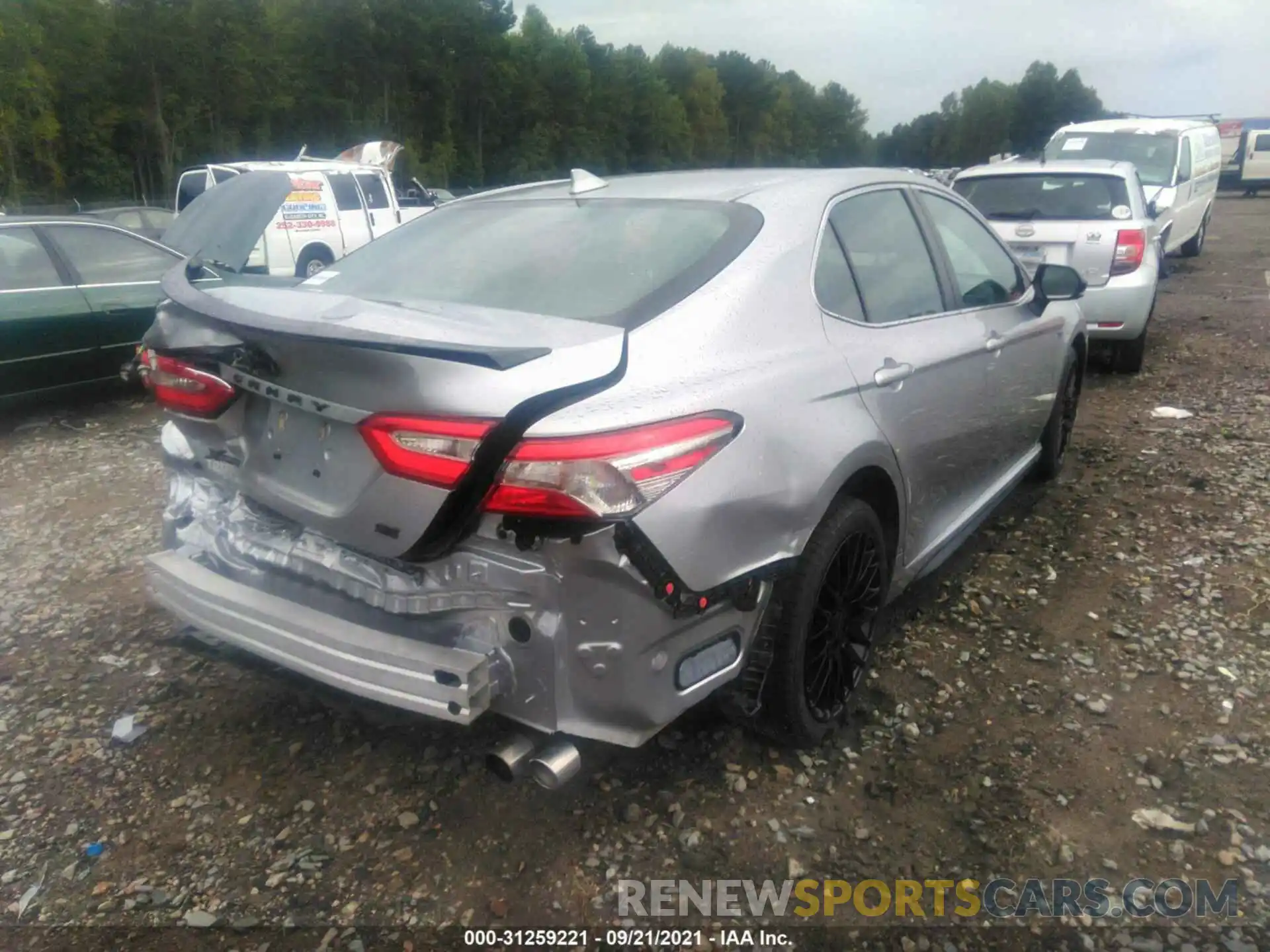 4 Photograph of a damaged car 4T1B11HK6KU693035 TOYOTA CAMRY 2019