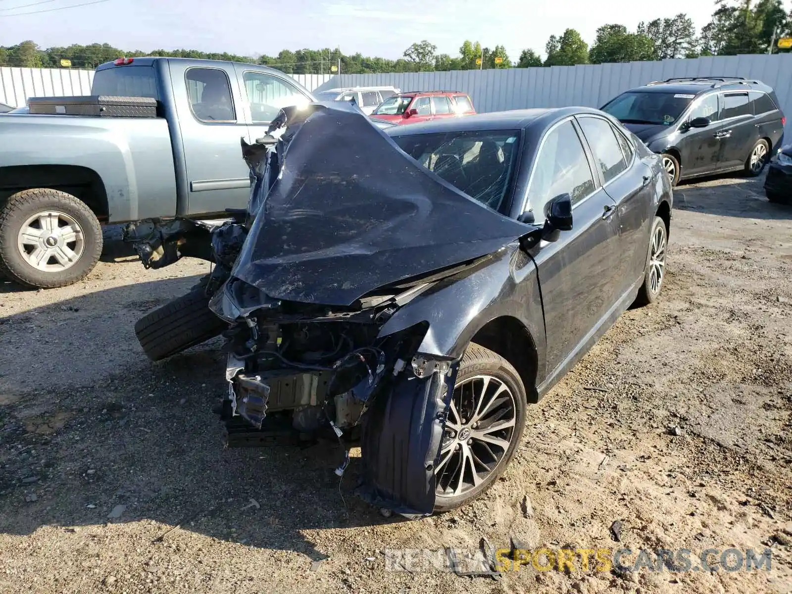 2 Фотография поврежденного автомобиля 4T1B11HK6KU694721 TOYOTA CAMRY 2019