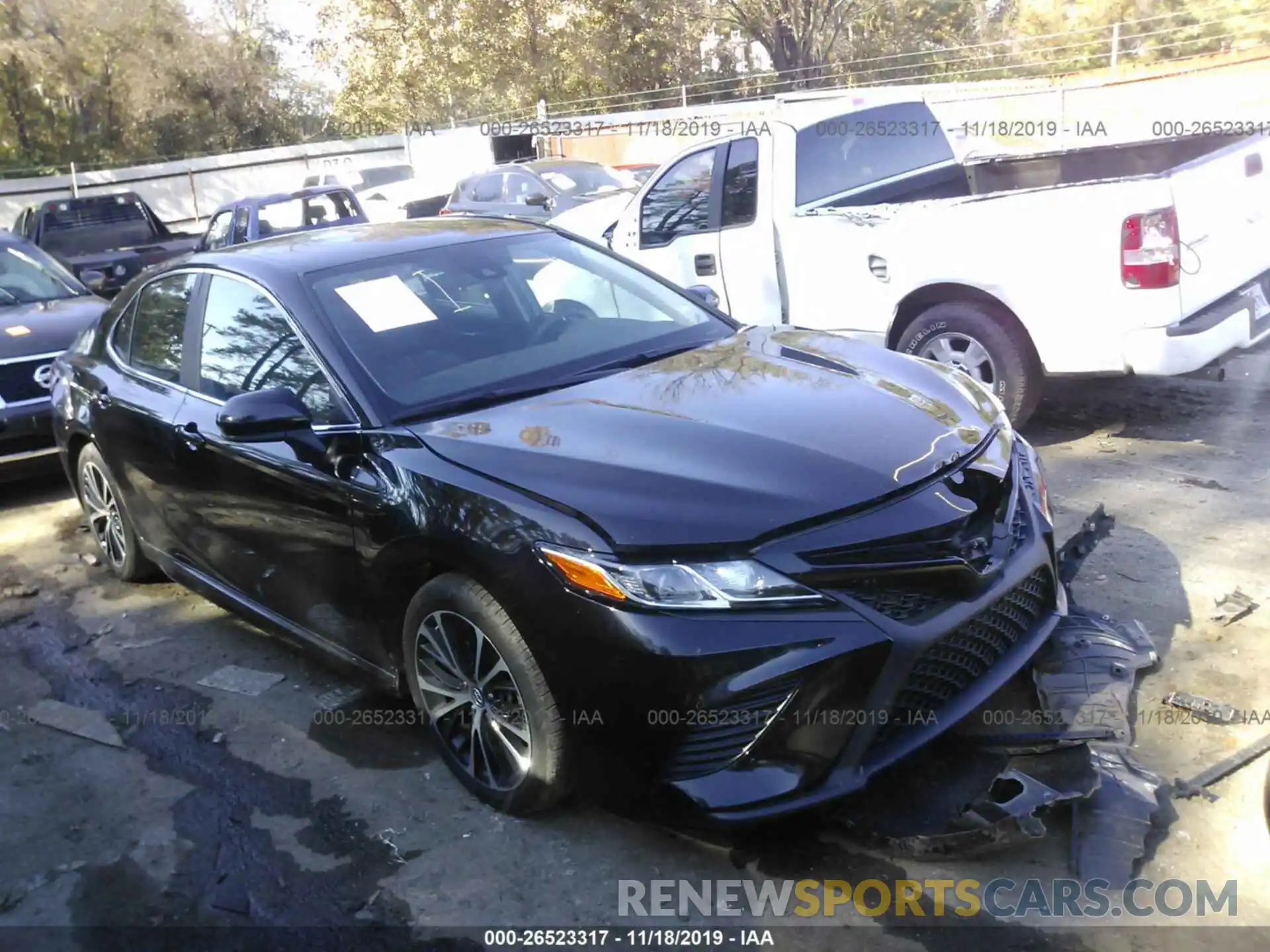 1 Photograph of a damaged car 4T1B11HK6KU698235 TOYOTA CAMRY 2019