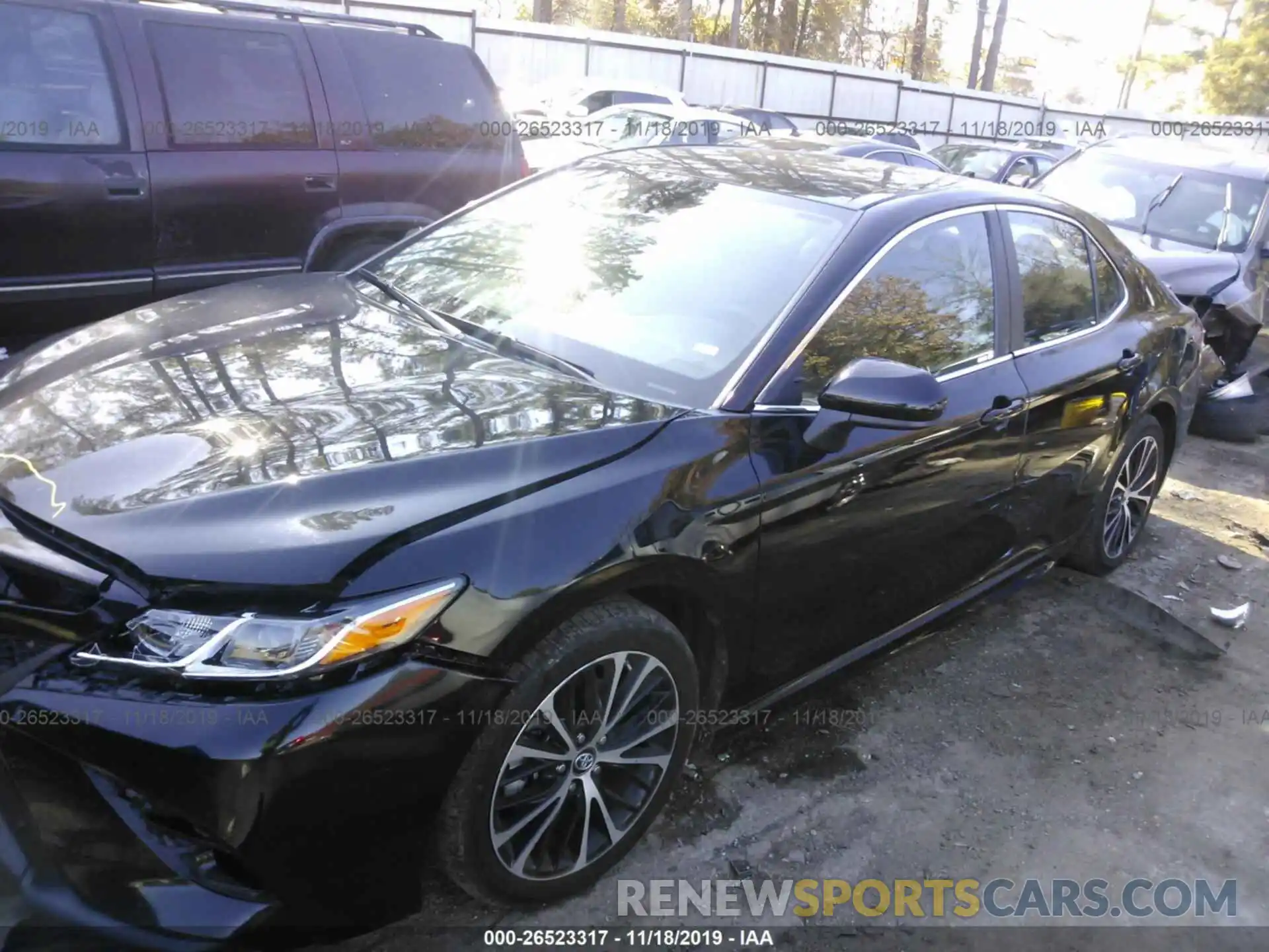 2 Photograph of a damaged car 4T1B11HK6KU698235 TOYOTA CAMRY 2019