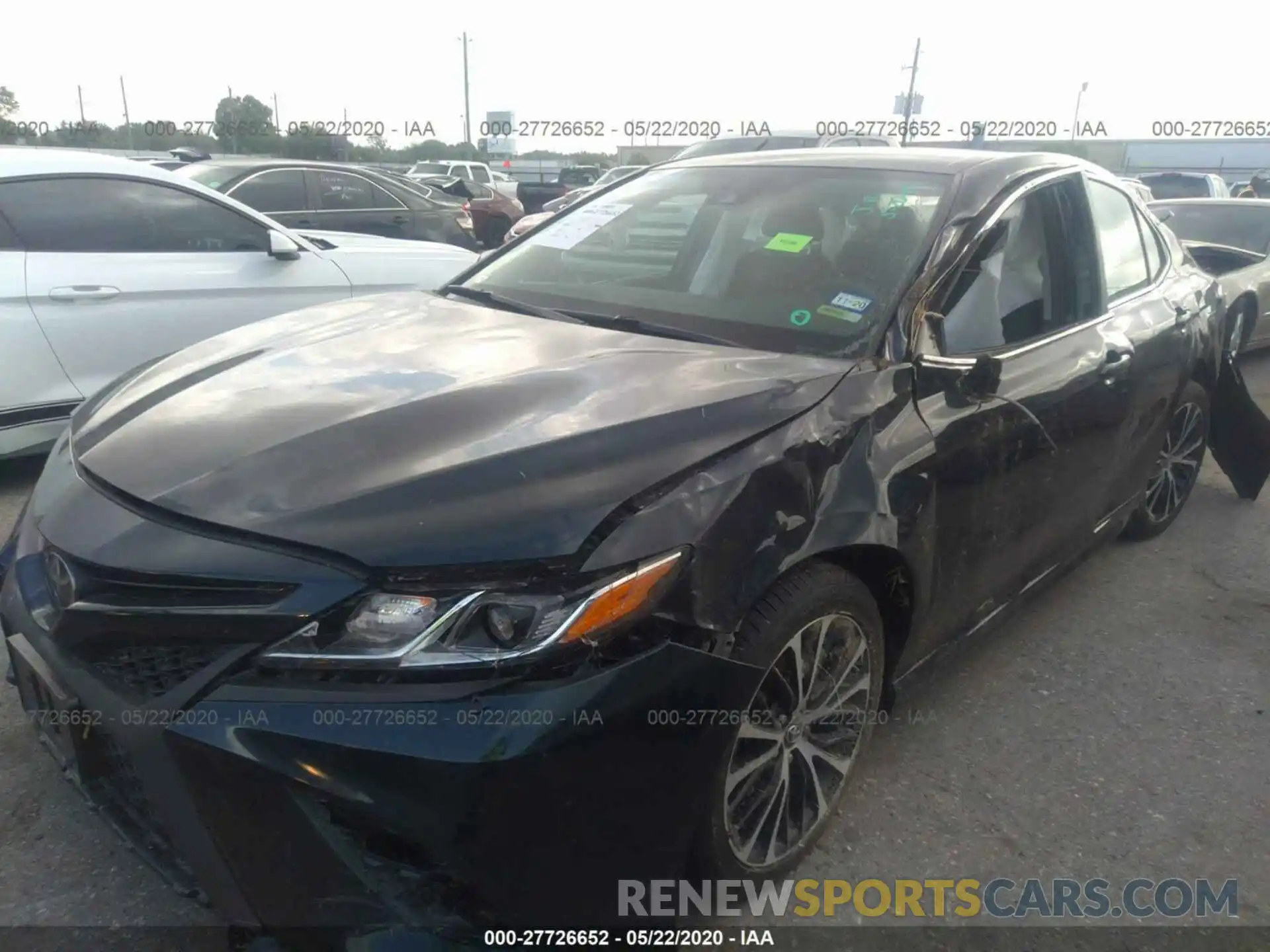 2 Photograph of a damaged car 4T1B11HK6KU698462 TOYOTA CAMRY 2019