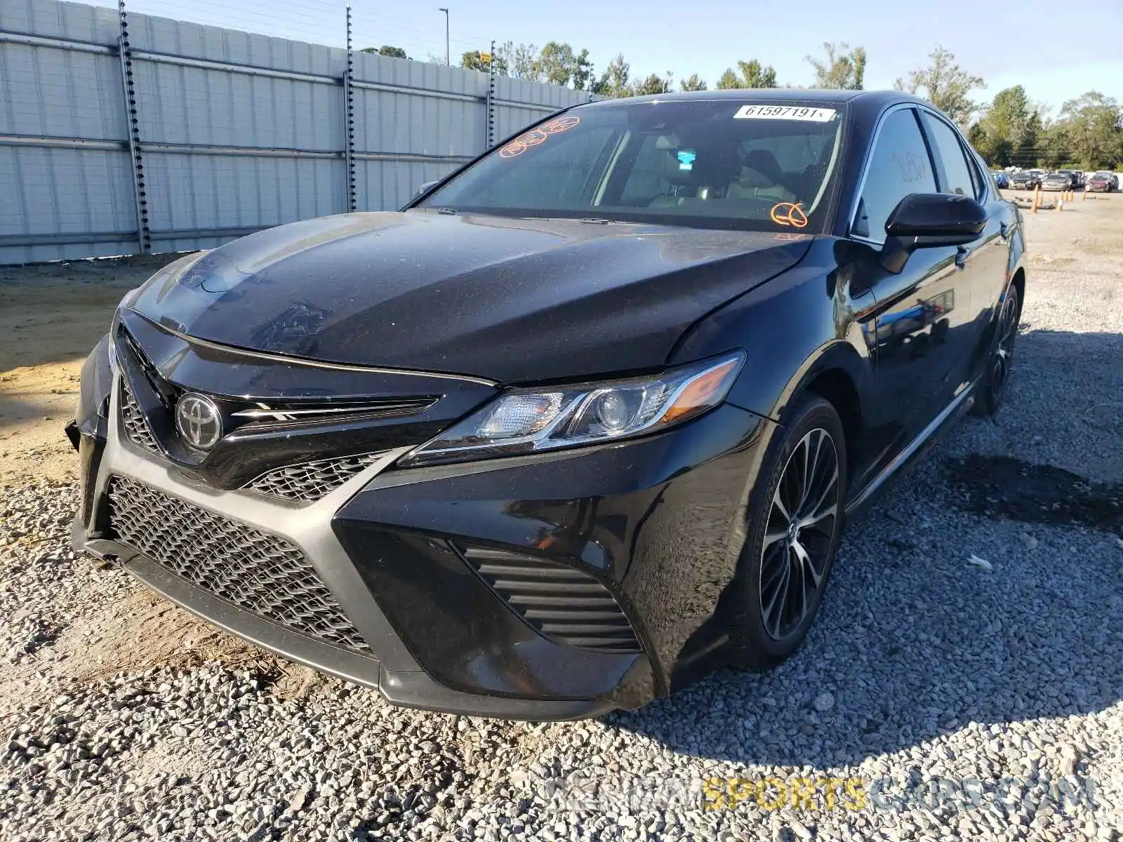 2 Photograph of a damaged car 4T1B11HK6KU699756 TOYOTA CAMRY 2019