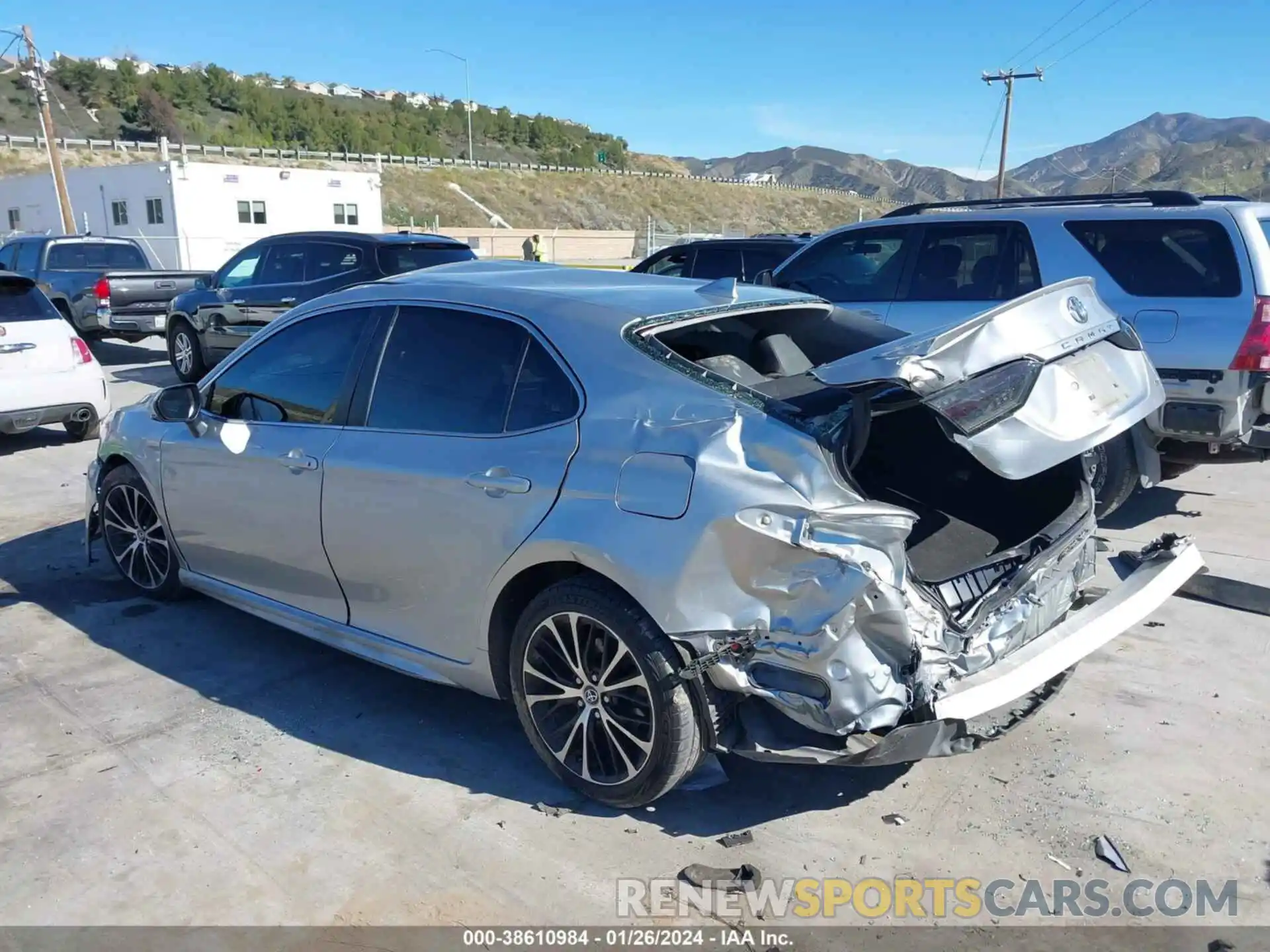 3 Photograph of a damaged car 4T1B11HK6KU700548 TOYOTA CAMRY 2019