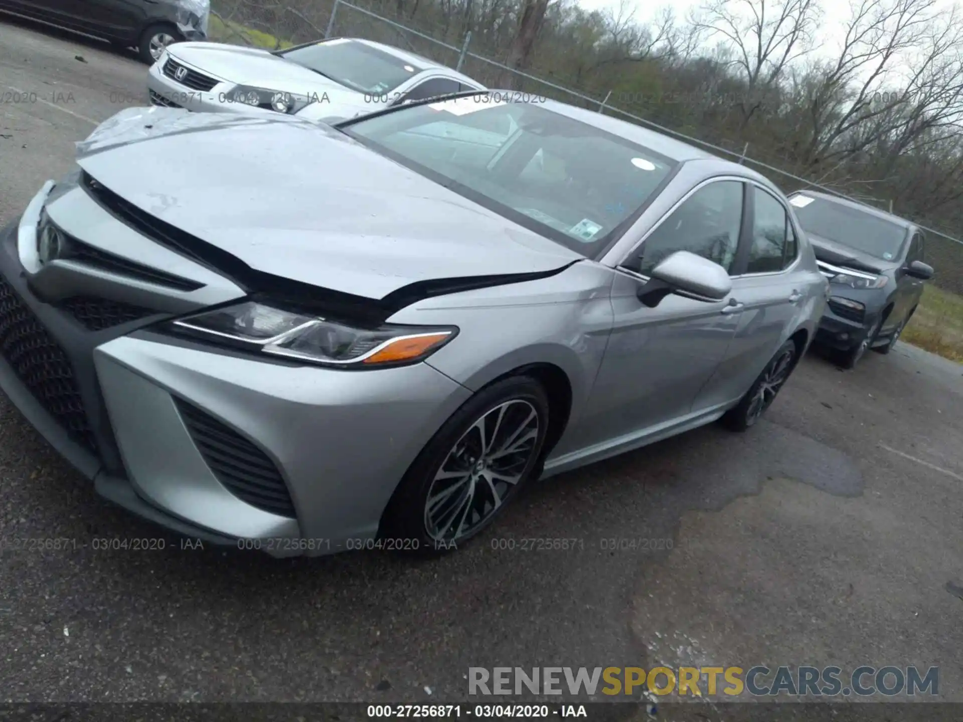 2 Photograph of a damaged car 4T1B11HK6KU701490 TOYOTA CAMRY 2019