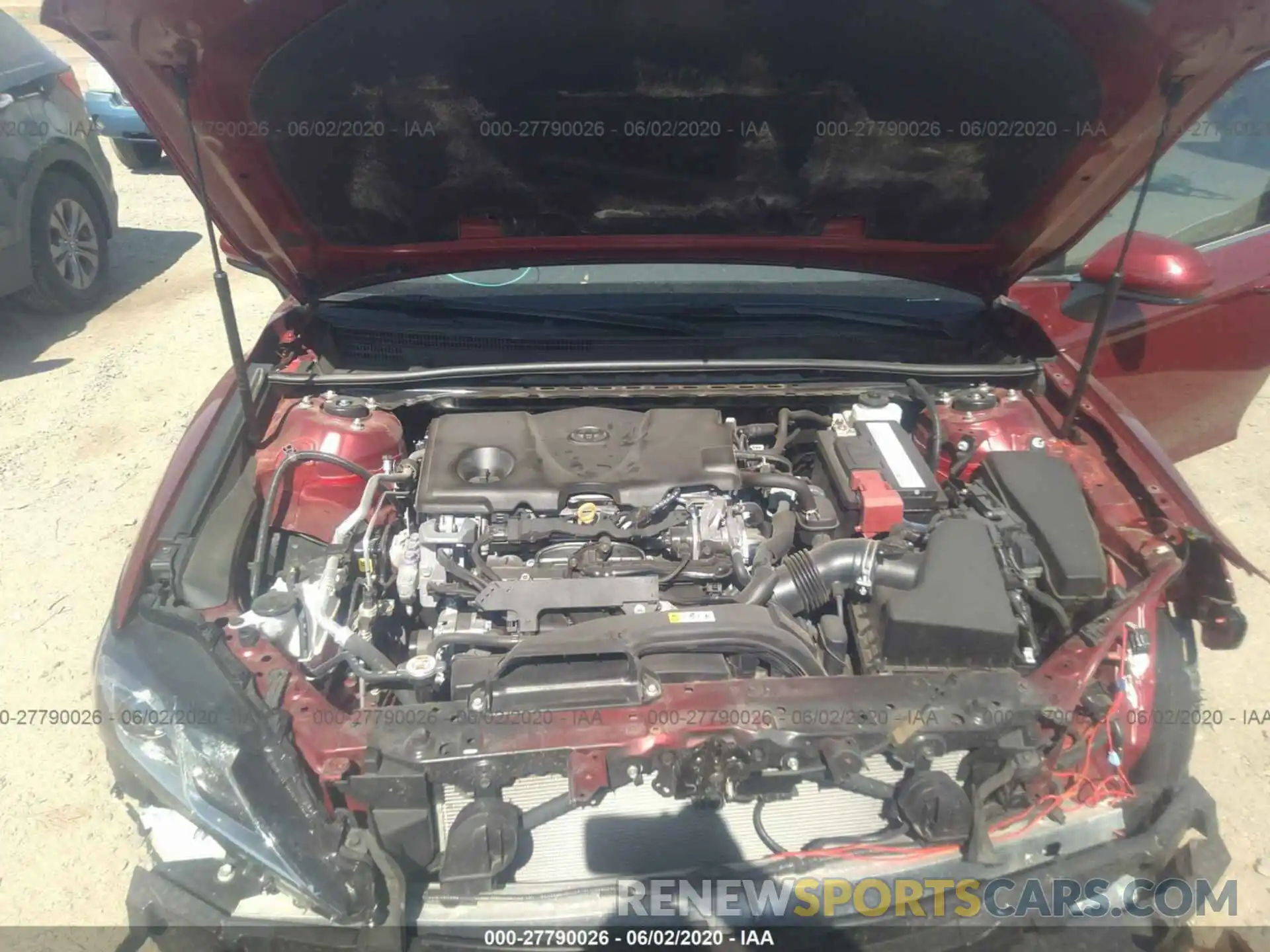 10 Photograph of a damaged car 4T1B11HK6KU703255 TOYOTA CAMRY 2019