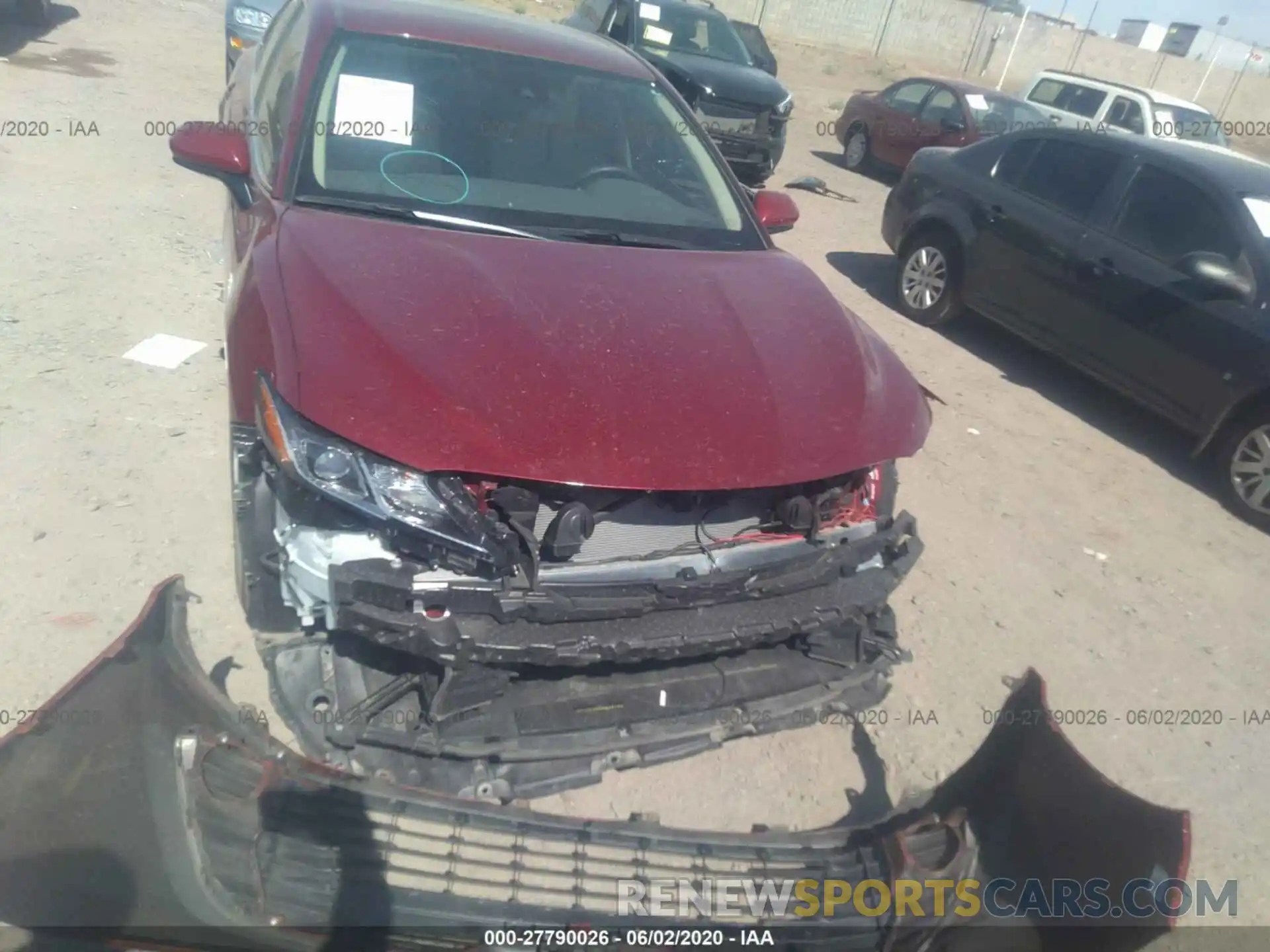 6 Photograph of a damaged car 4T1B11HK6KU703255 TOYOTA CAMRY 2019